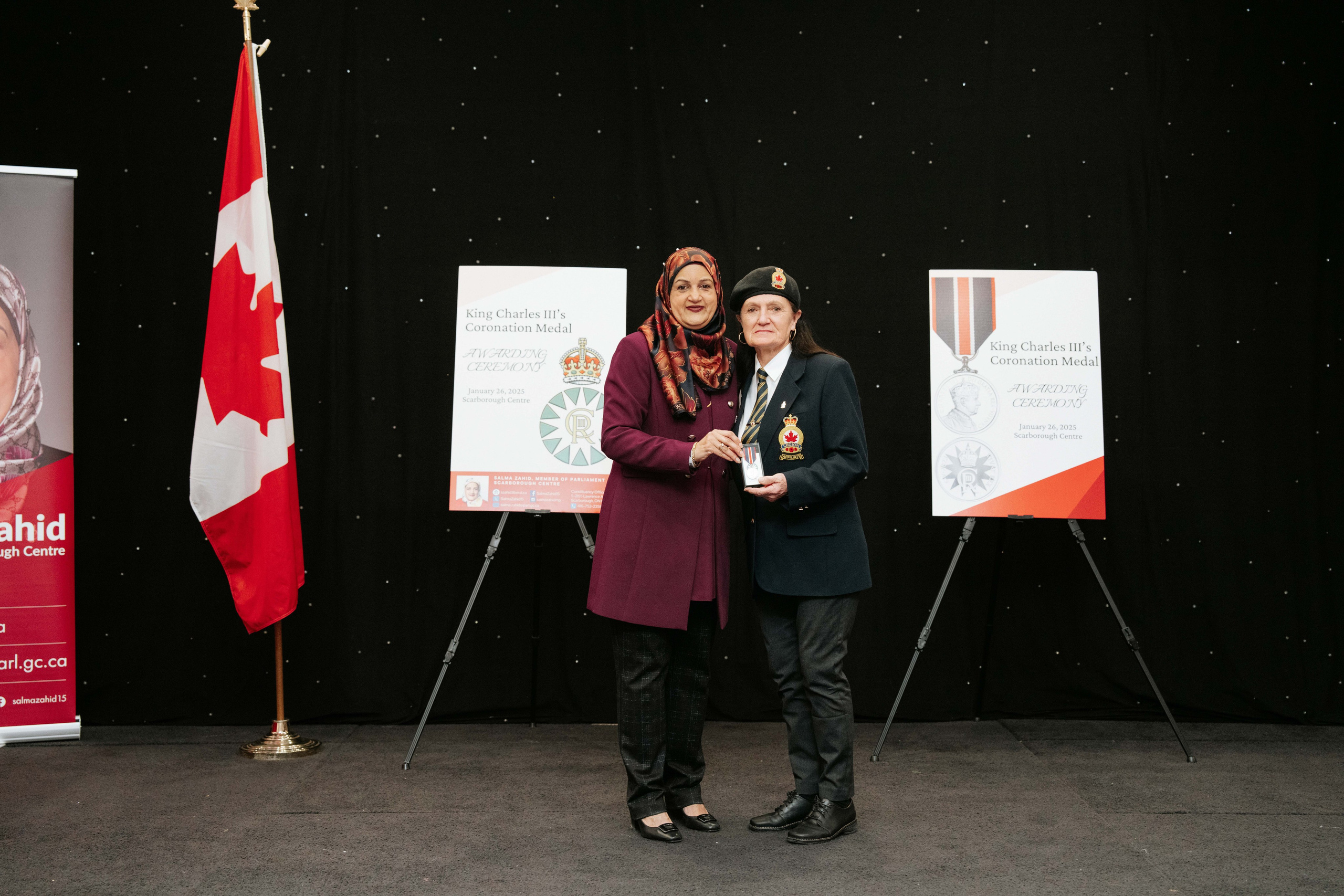 King Charles Coronation Medal Awarding Ceremony. MISAJA MEDIA