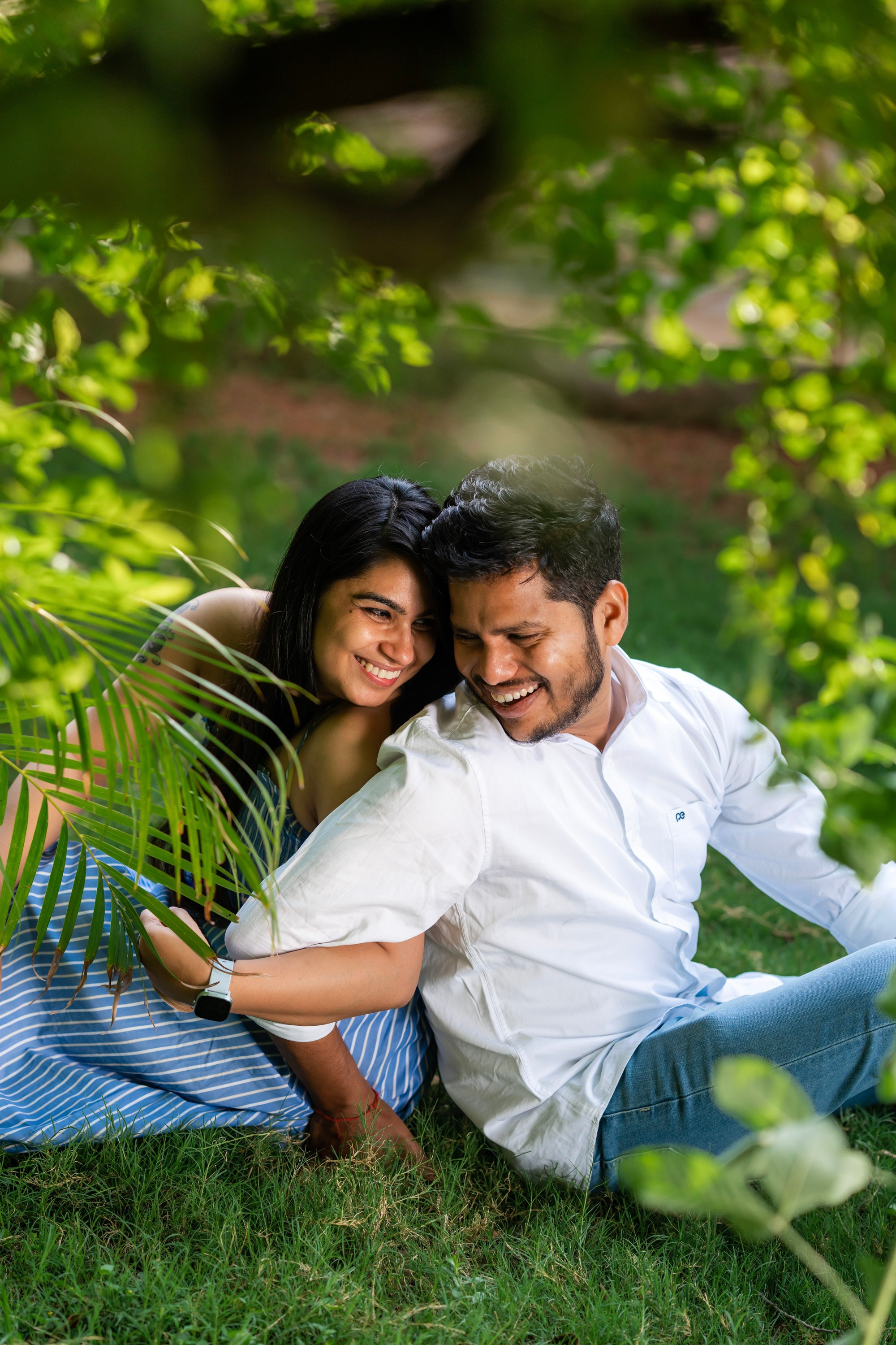 Prakriti & Ayush, Pre-Wedding Shoot at Shibravyi Courtyard, Bangalore | Truly Yours