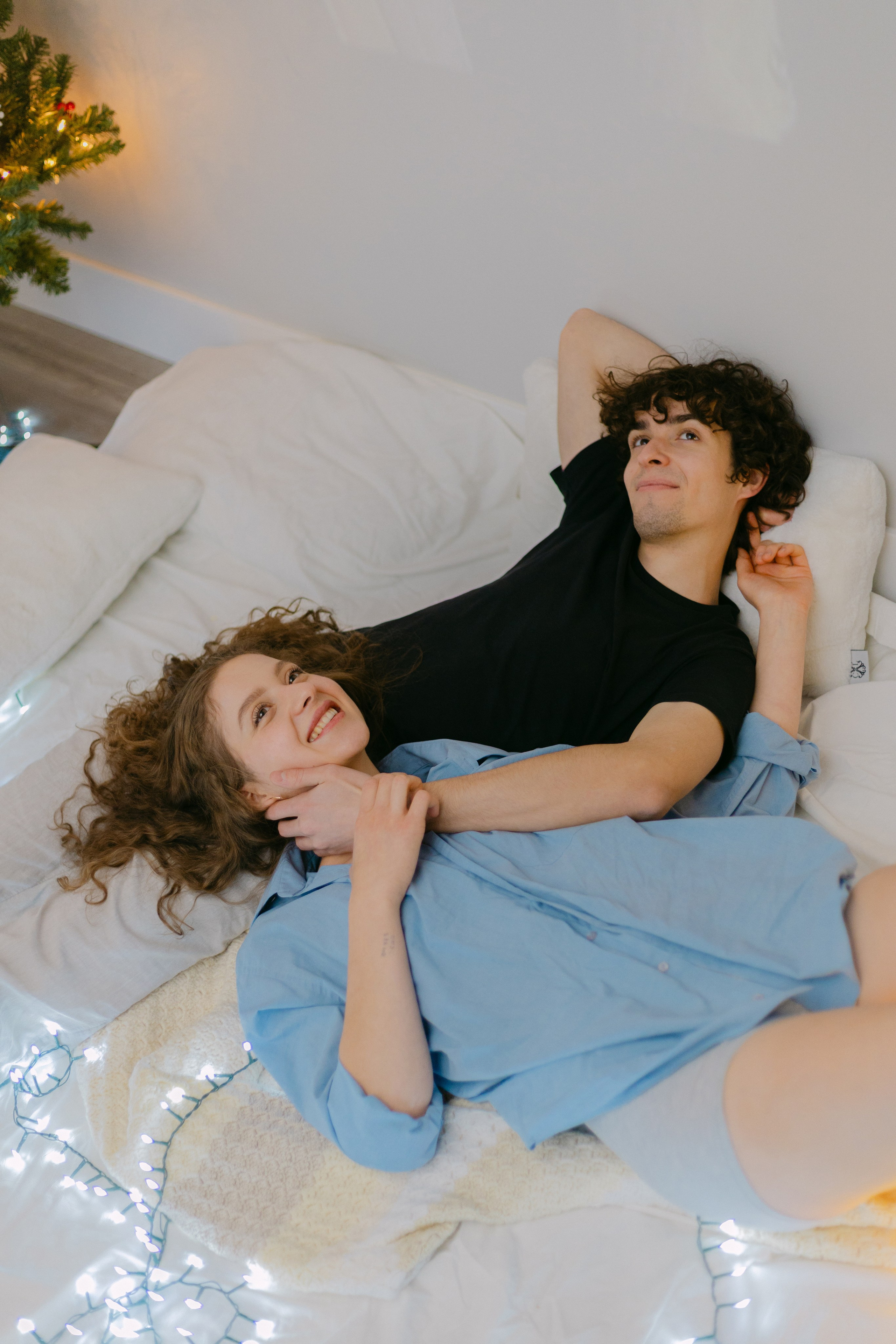 Christmas magic together. Home