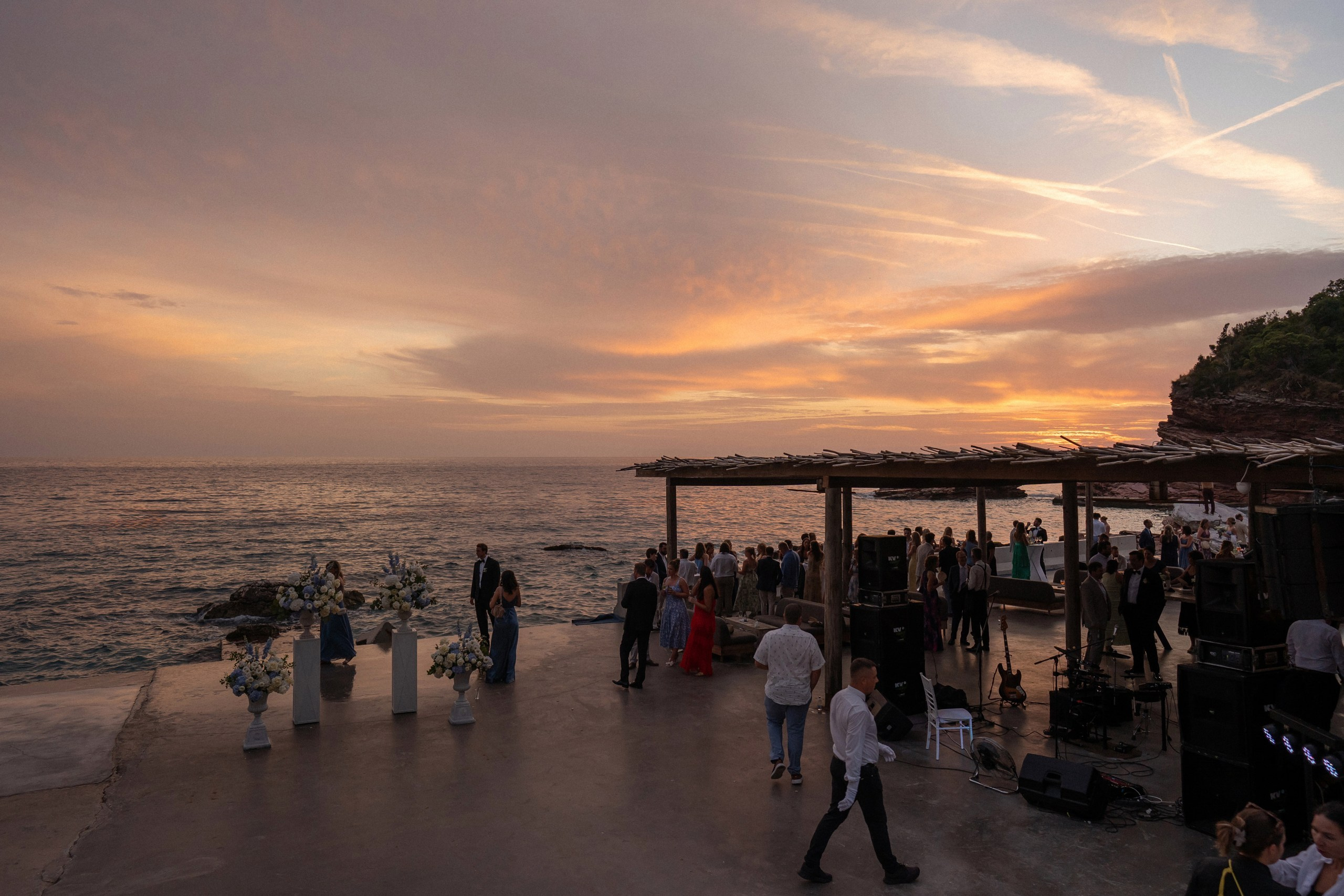 Wedding at Galija Beach Club Montenegro