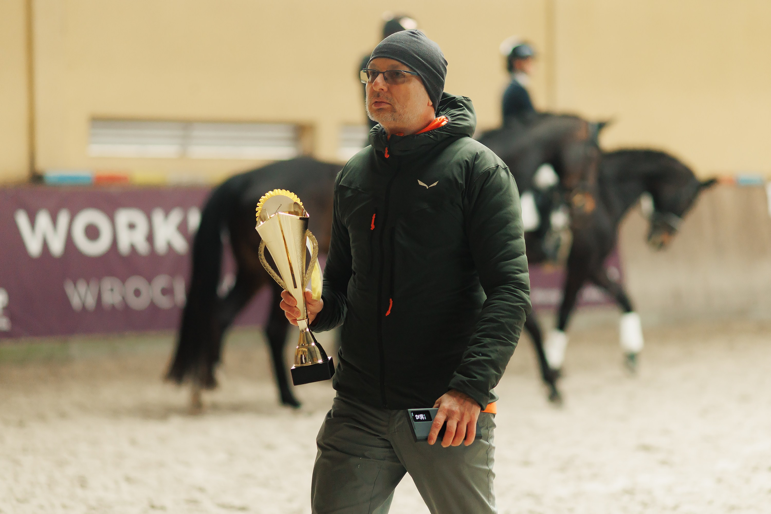 Partynice dressage \ feb'25. Kaja | fotograf we Wrocławiu | ludzie i psy