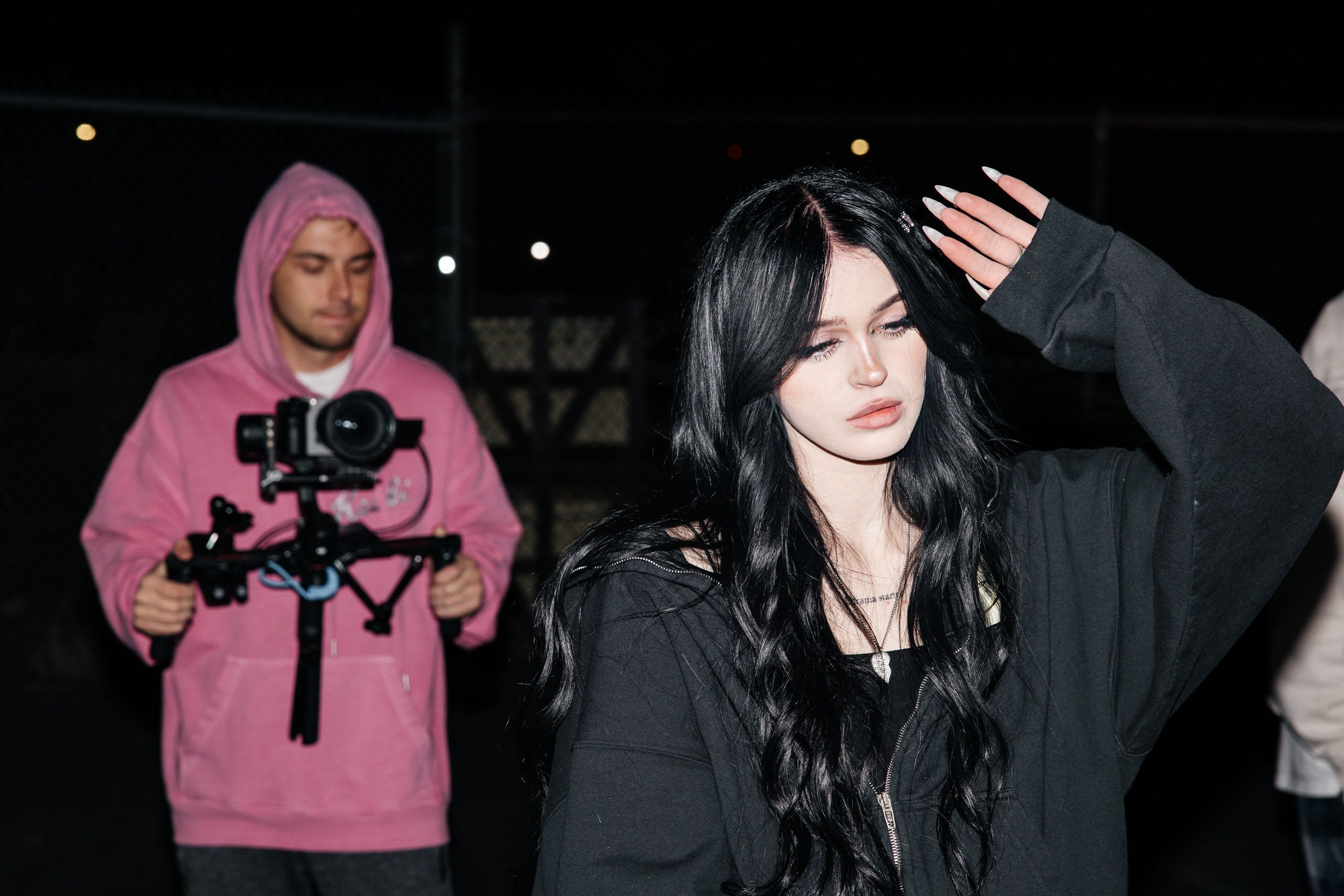 Nevada music video backstage. Photographer Andrei White