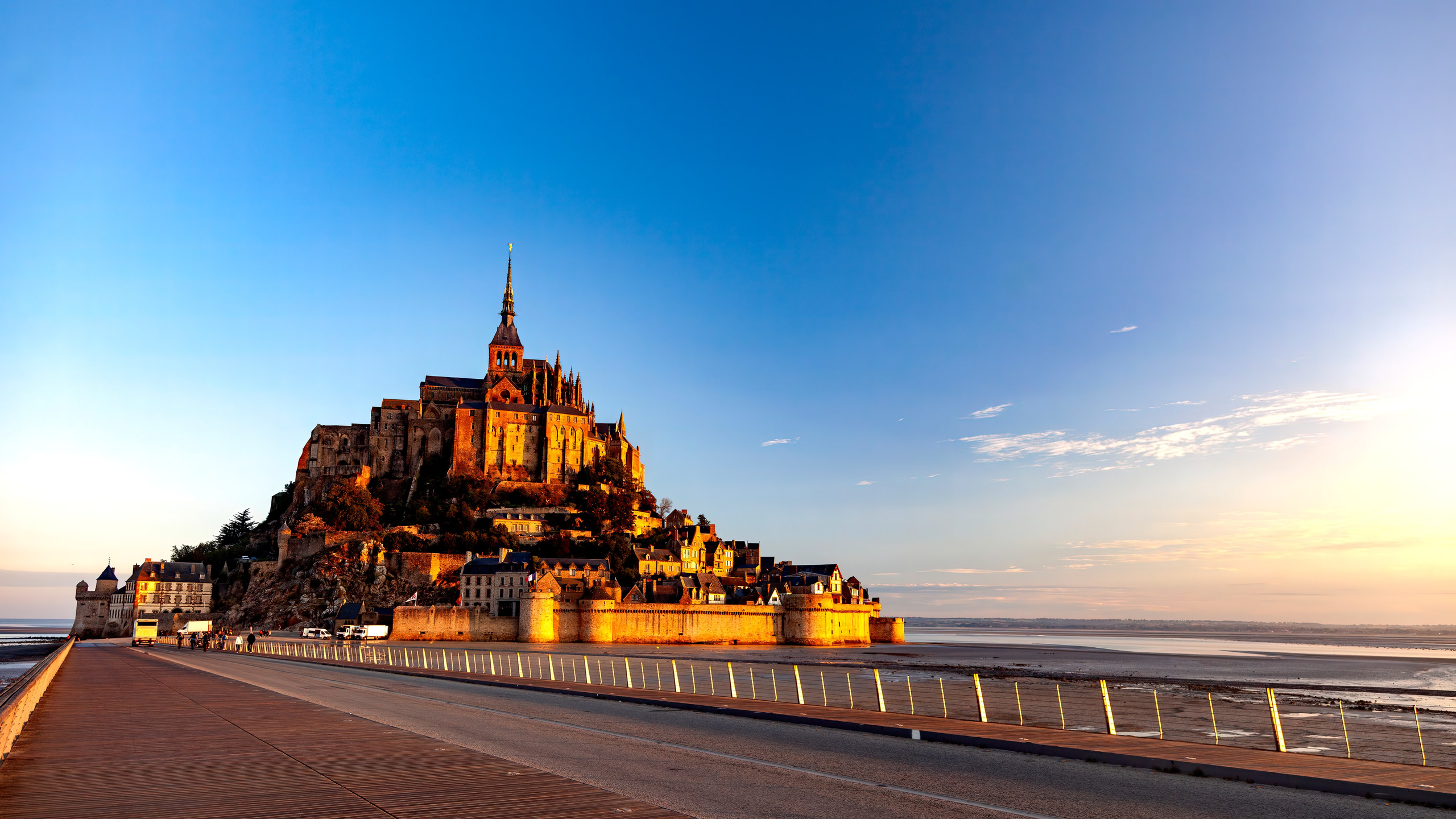 184.Abbey of Mont Saint Michel.France.21.9.2024. Путешествия в формате 360......