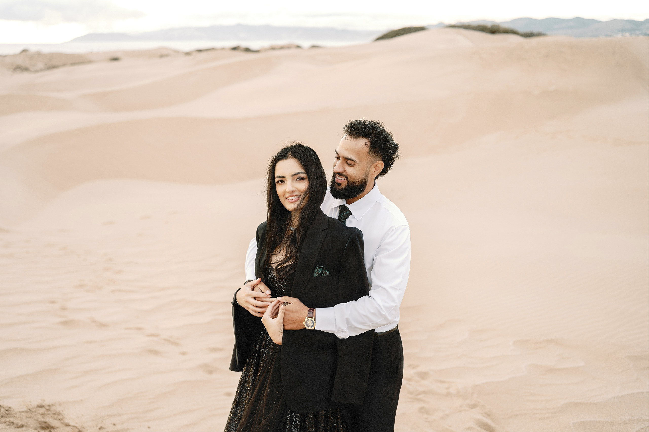 Elopement at Pismo Beach Sand Dunes, California. Wedding Photography & Videography Team in California, Los Angeles, San Francisco, San Diego and Travel
