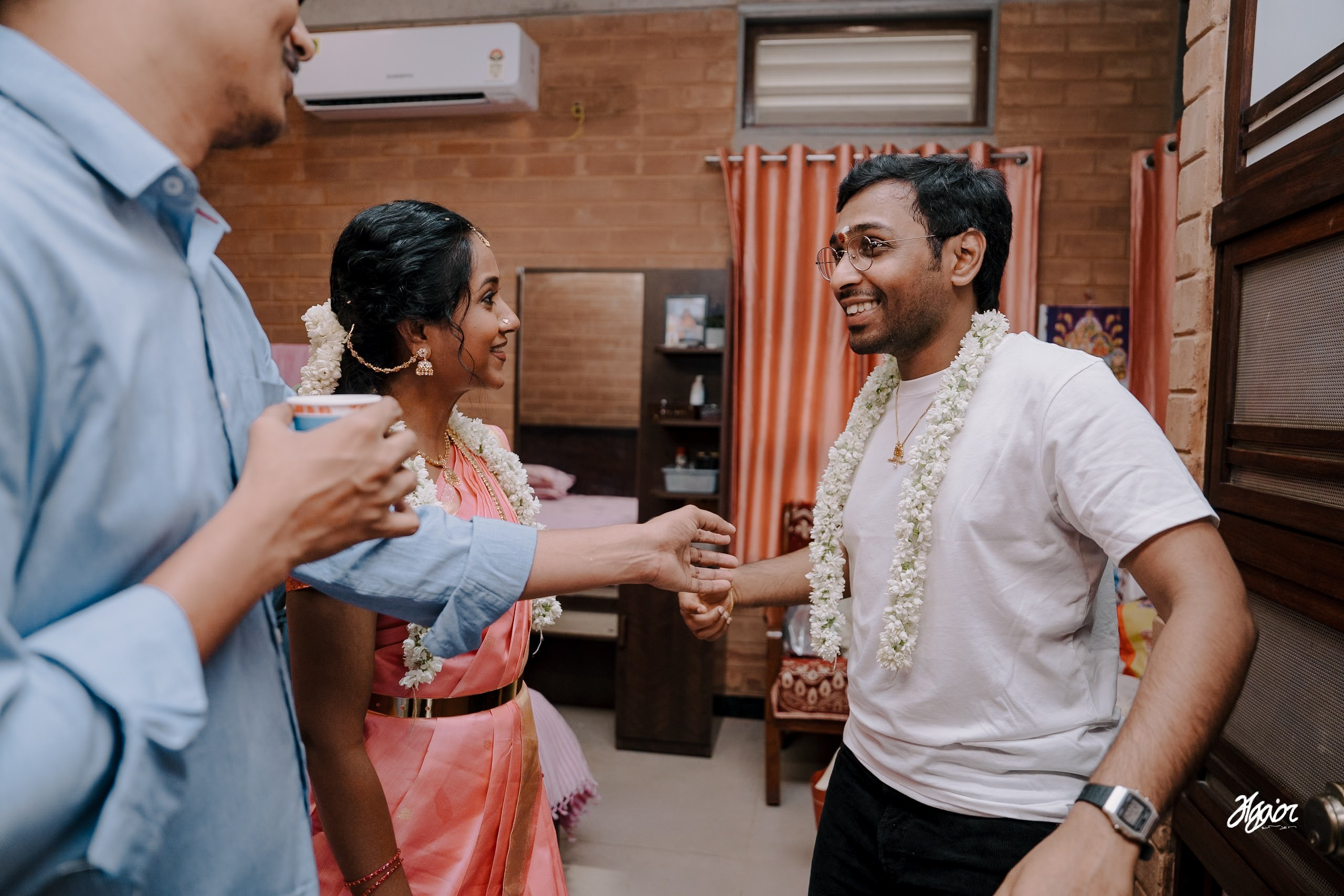 Wedding documentary photography in Pondicherry. Agam Vizha