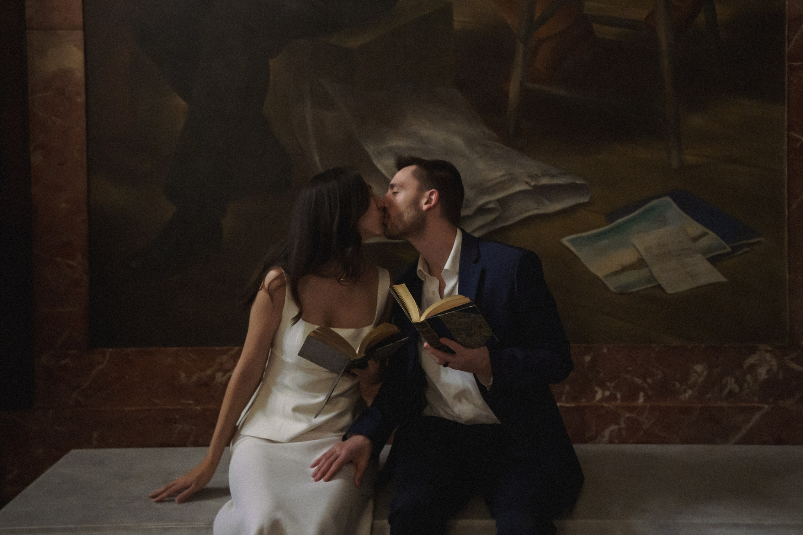 Library love story. New York + destination photographer