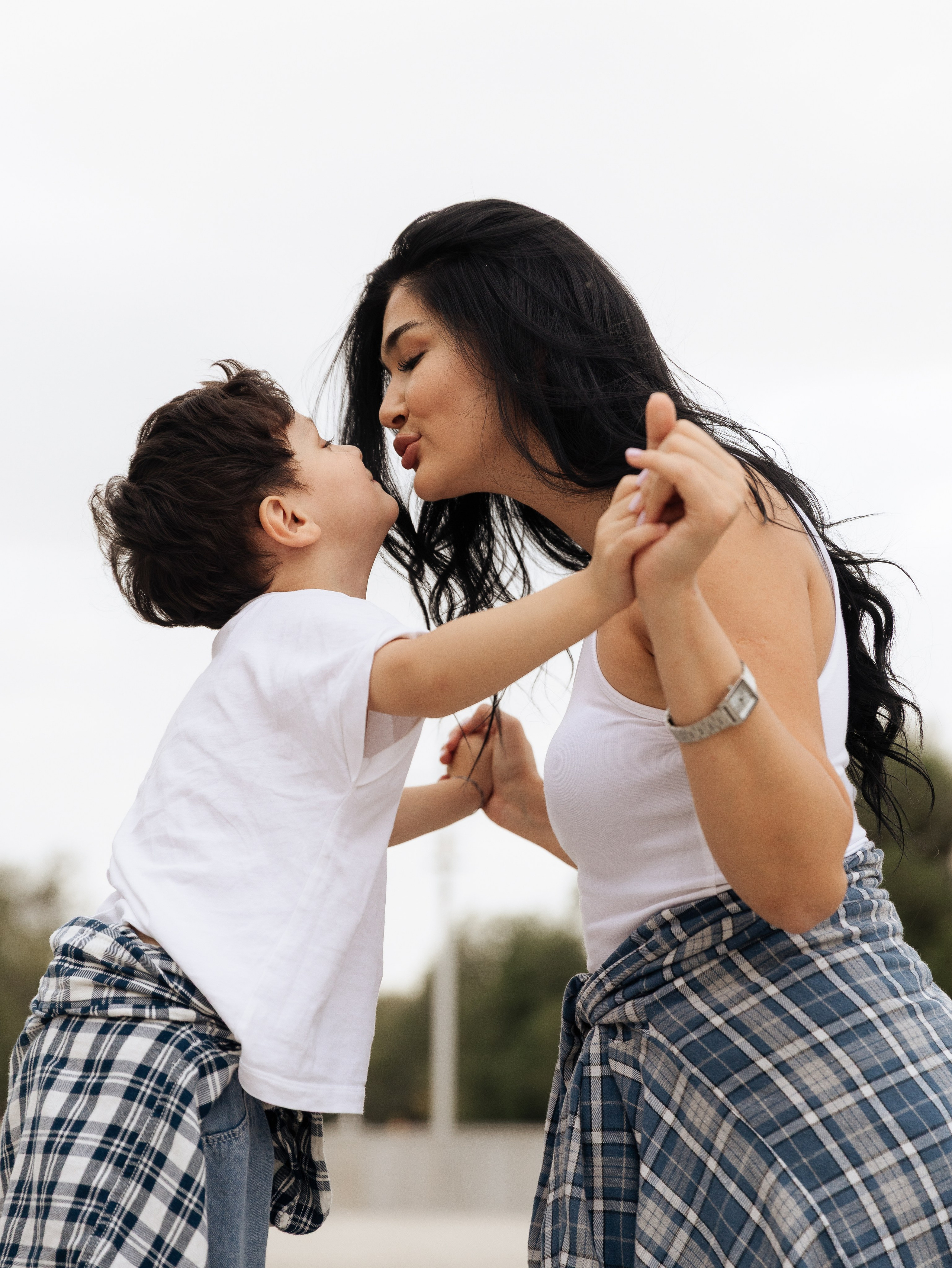 Mom and Her Little Boy. Family and wedding photographer in Bangkok, Thailand