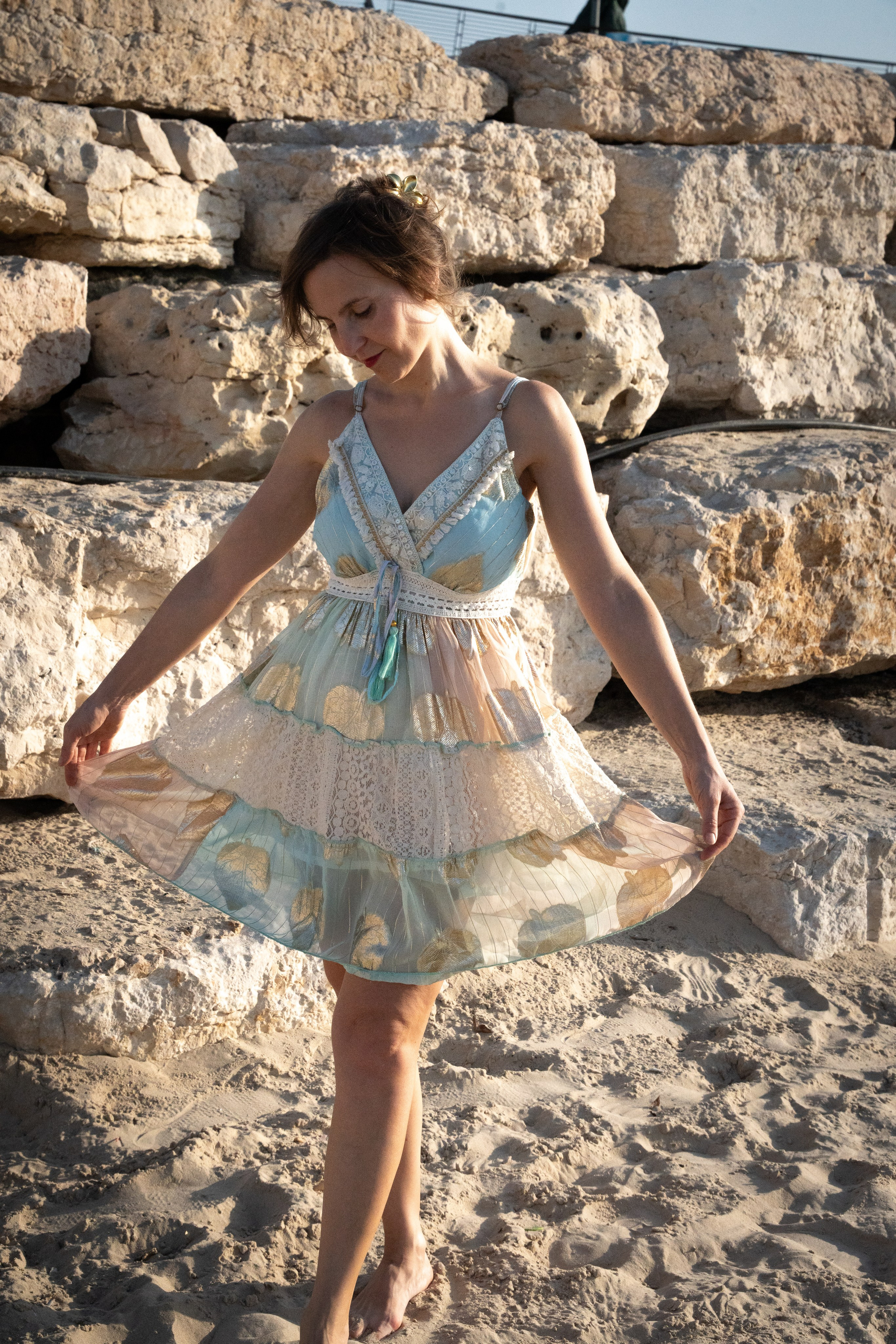 Yudith, Tel Aviv, Beach, November 2025. Divignbytehilah.com