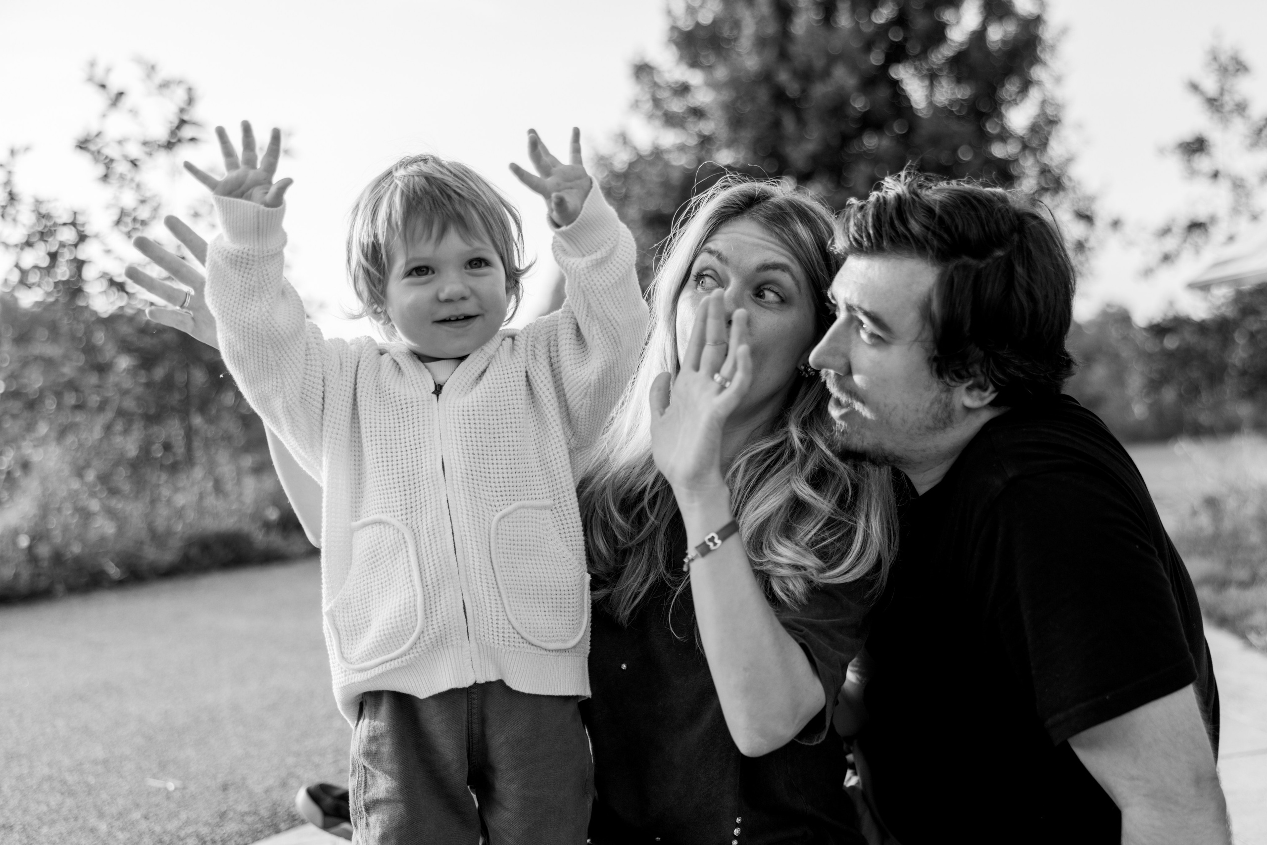 Maksim with parents (Queen Elizabeth Olympic park). Anastasia Klink, Photographer in London