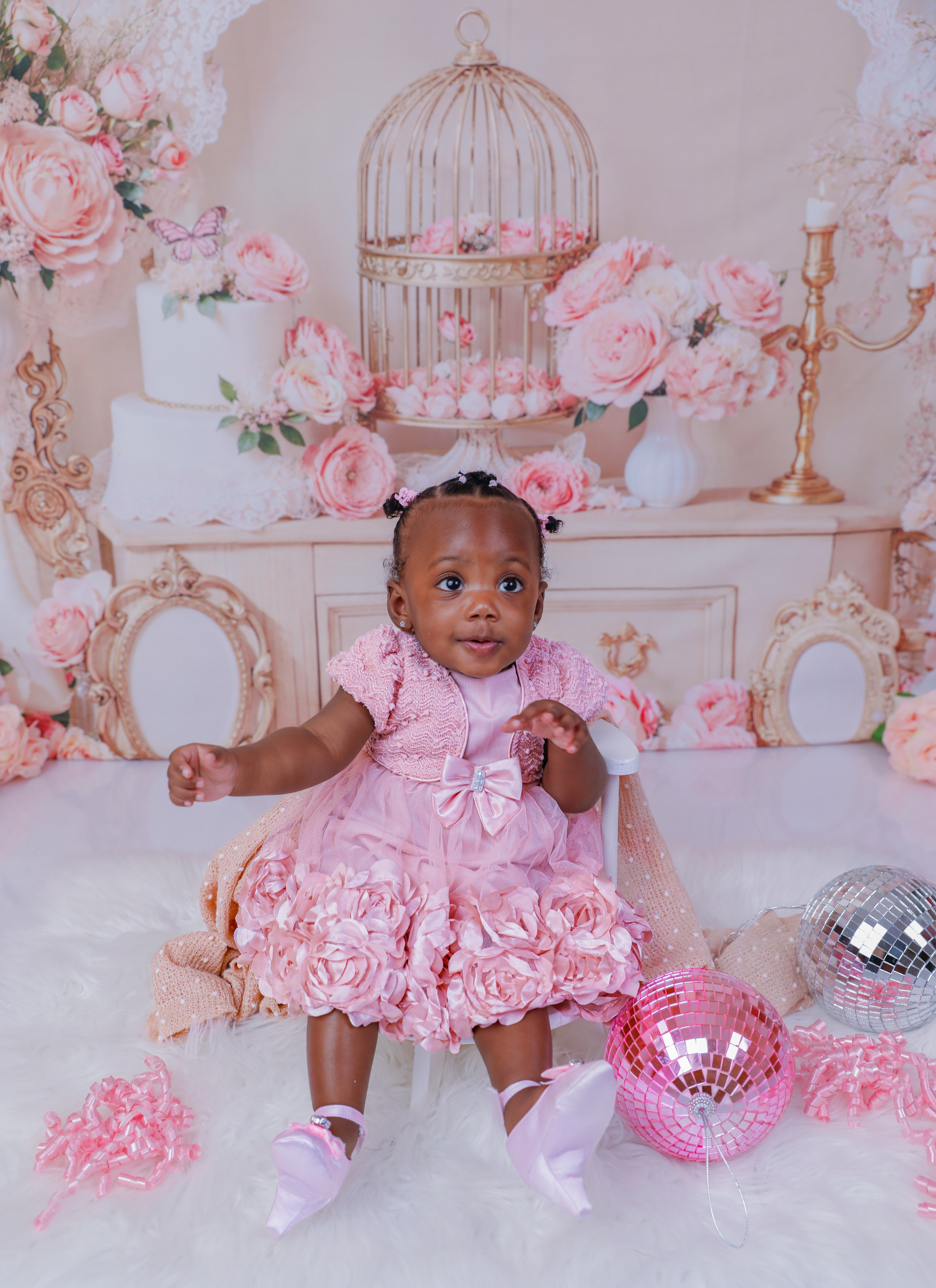 Baby Milestone & Cake Smash Photography | Little Elm, TX | AP Lens Photography