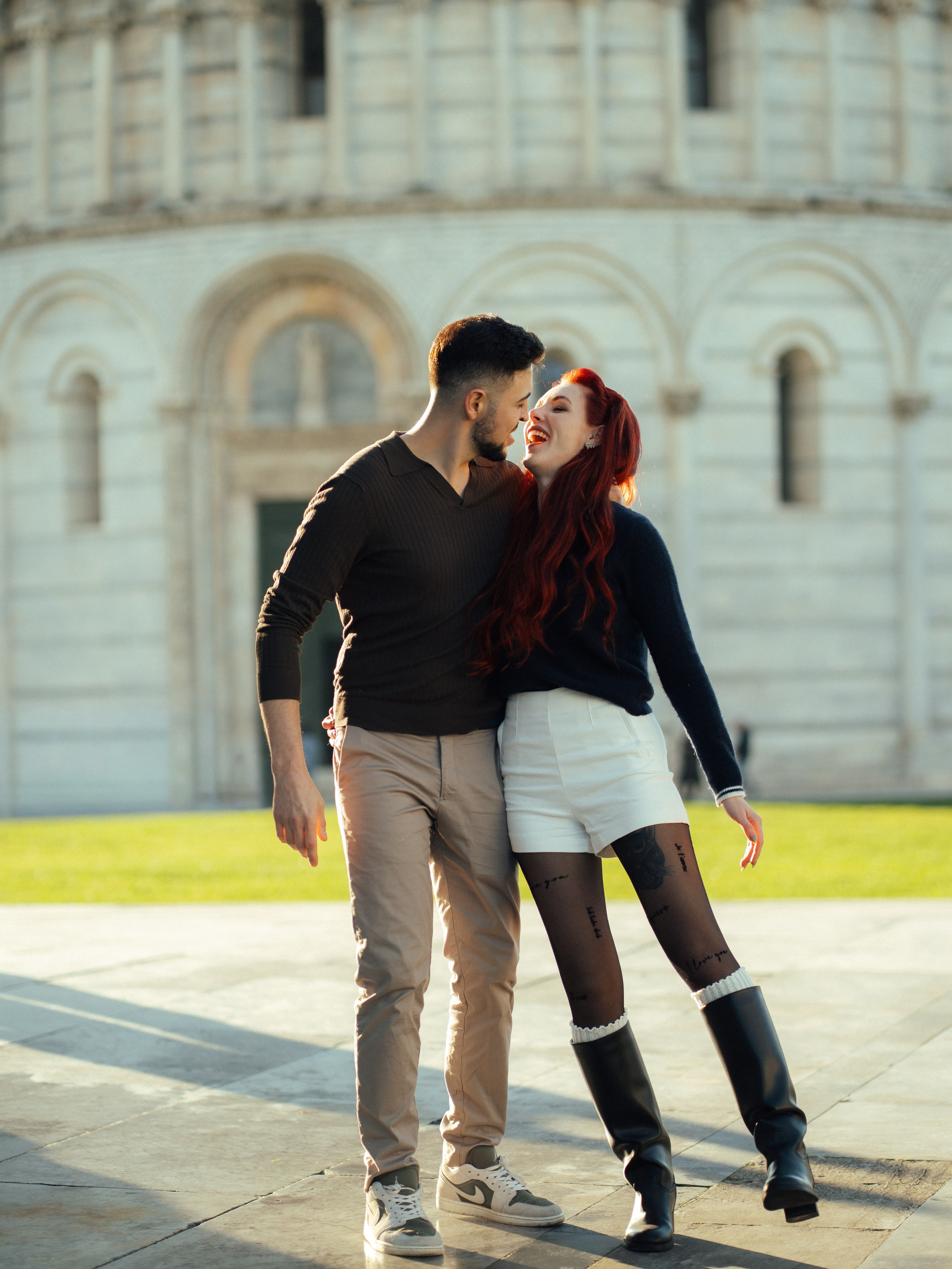 German & Oleksandra. Fotografo in Italia, Pisa, Firenze