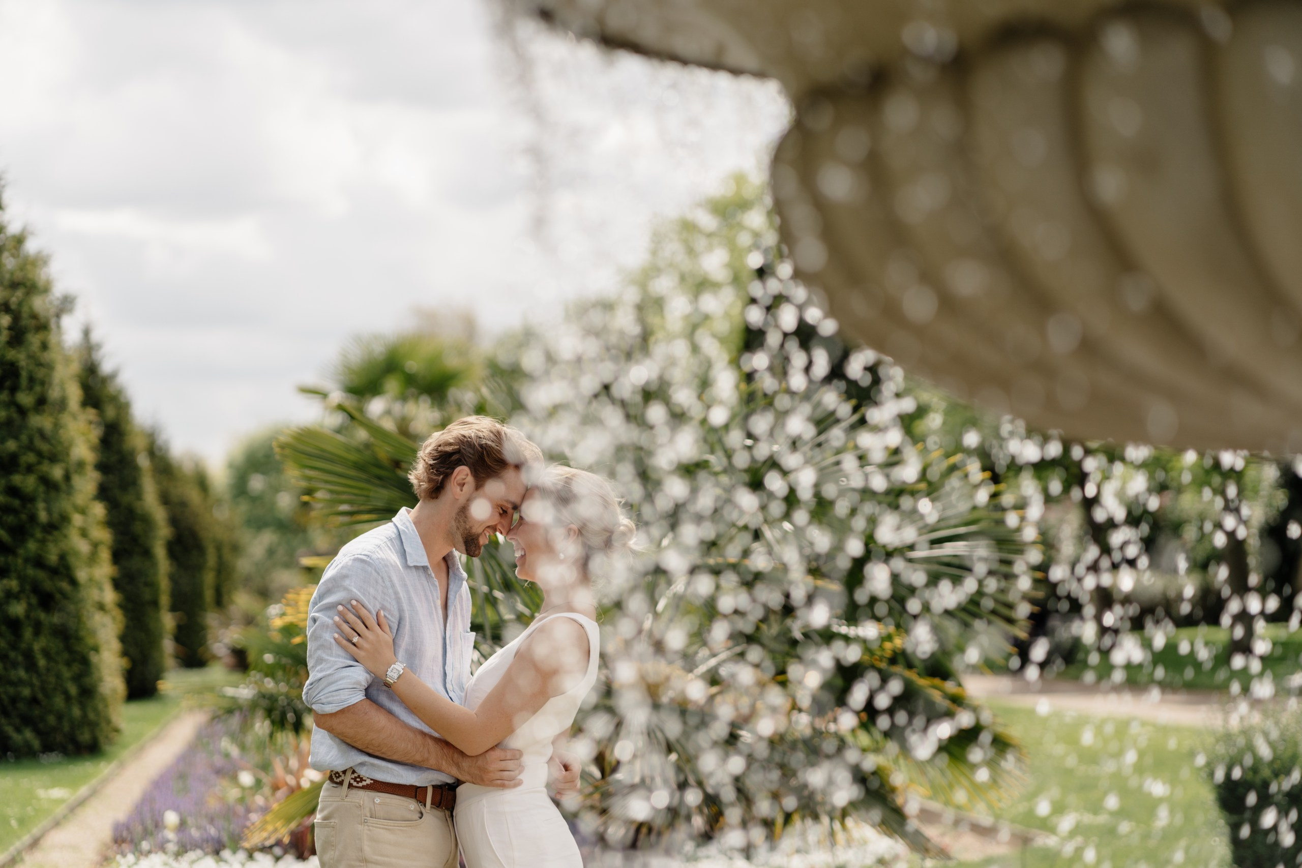Engagement session in Regents park. London portrait and family photographer