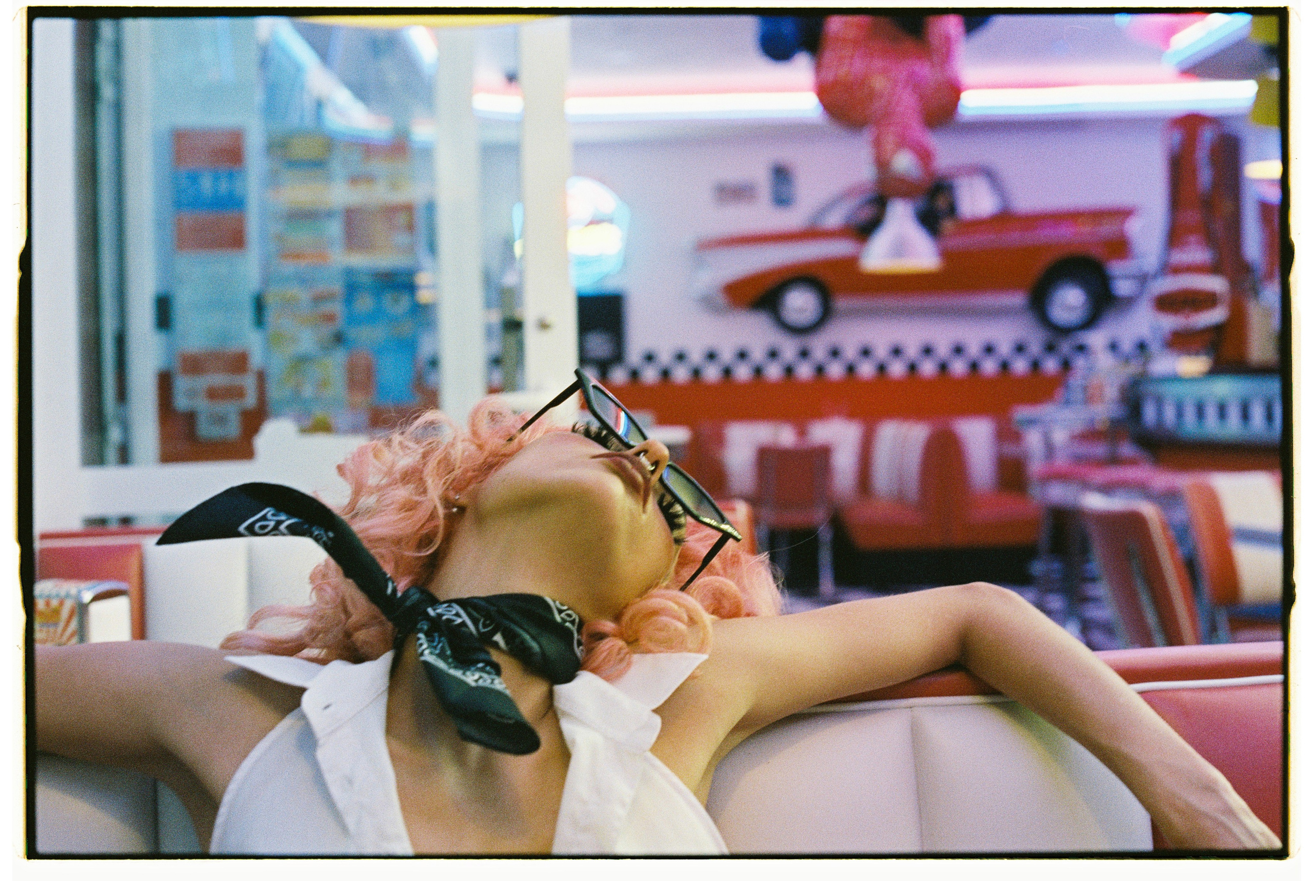 Adriana / CINESTILL 800T. Portrait photographer in Madeira — Marina Shtukina