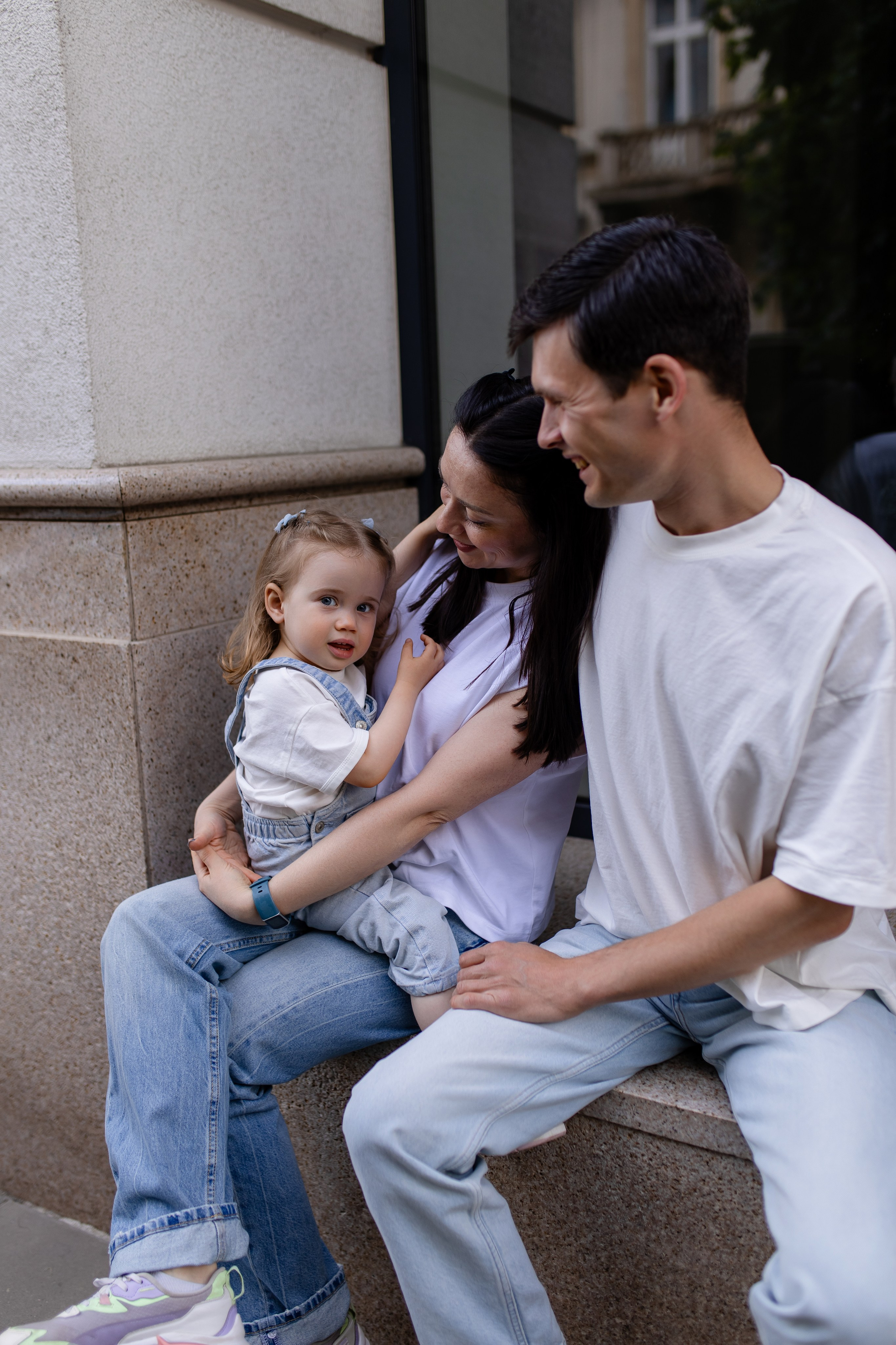 Денис+Настя+Єва. Весільний, сімейний фотограф Варшава