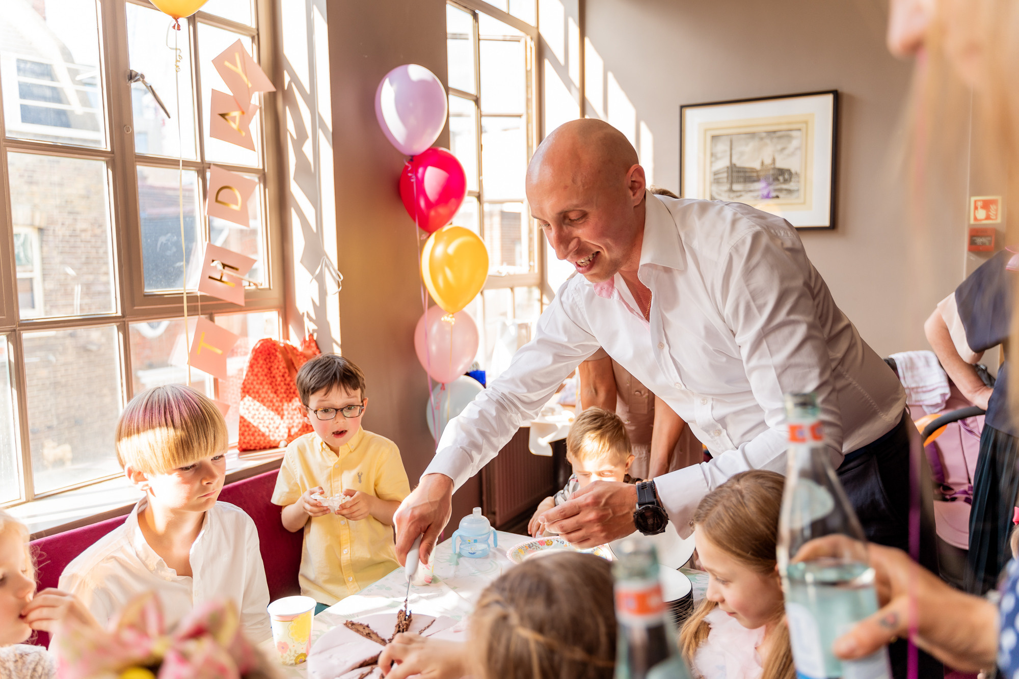 Детский день рождения. Professional garden design and photography services in London