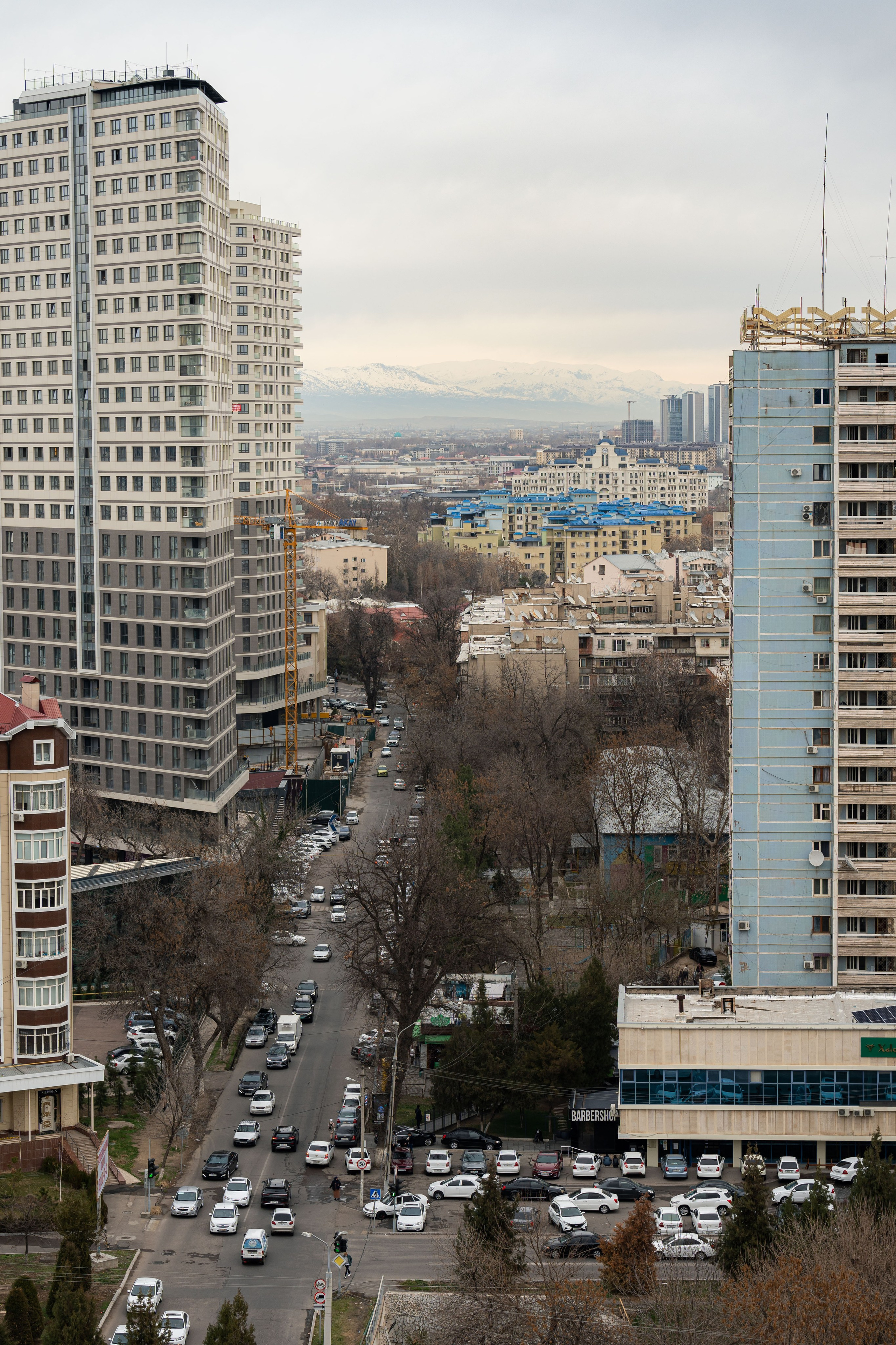 Смог в Ташкенте или Взгляд на город с высоты птичьего полета. Георгий Намазов | Фотограф в Ташкенте