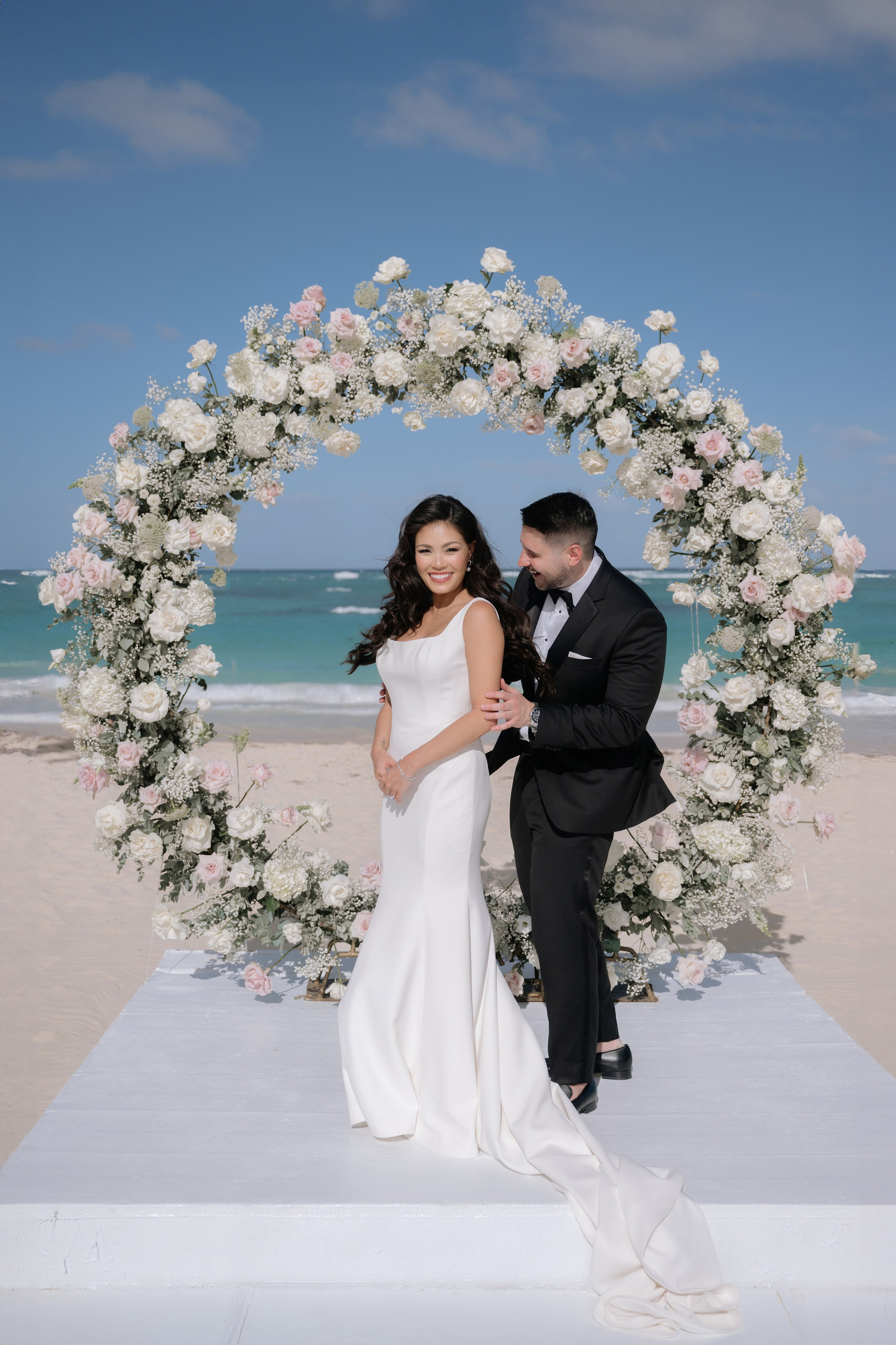 Vyvy & Evan’s Dream Wedding at Kukua Beach Club — Punta Cana Venue