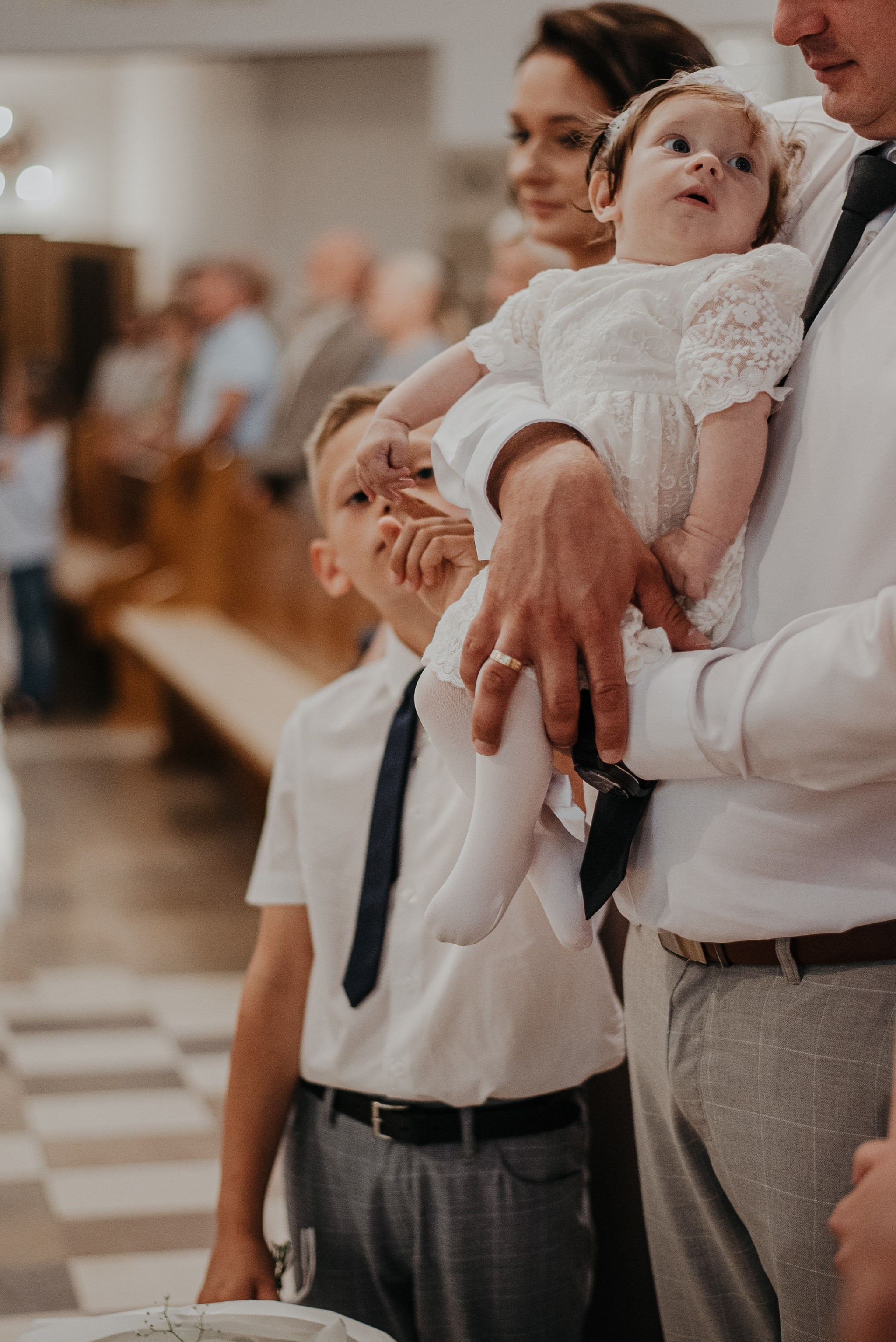 Chrzest Święty Klary. Dominika Strachacka Fotografia | Fotograf ślubny i rodzinny Opole Lubelskie Lublin