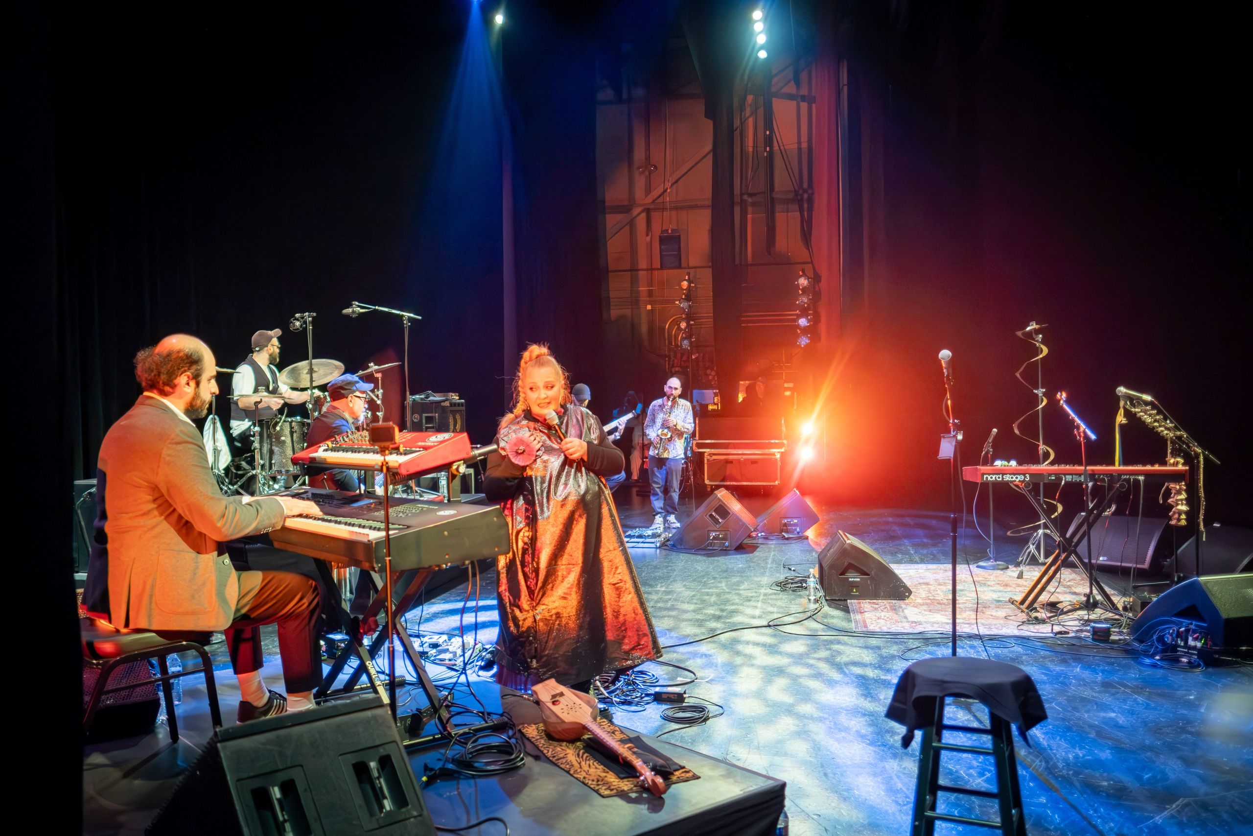 NINO KATAMADZE / 2023. Reportage concert portrait photography in the San Francisco Bay Area