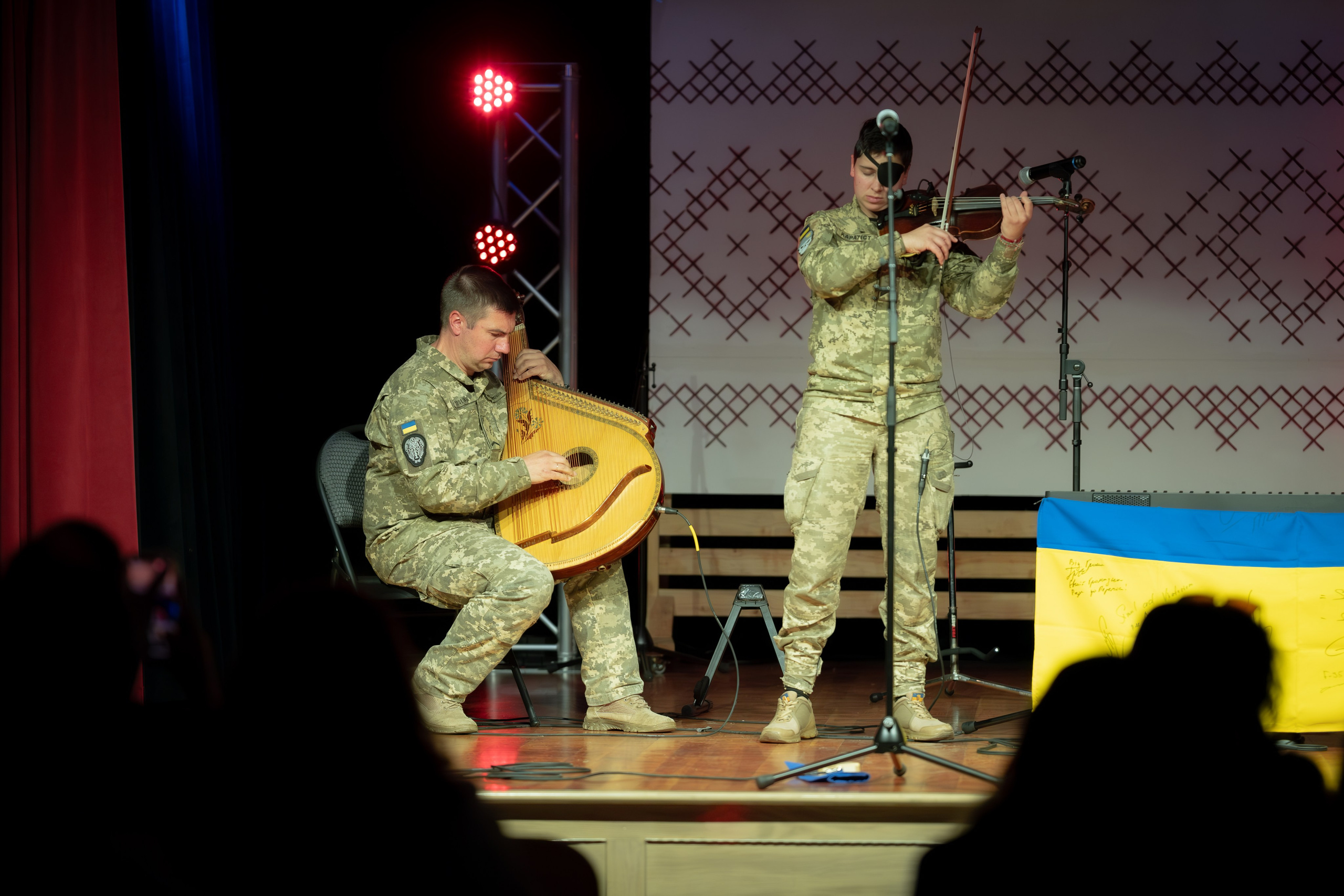 FROM THE UKRAINIAN FRONTLINE WITH THANKS. Reportage concert portrait photography in the San Francisco Bay Area