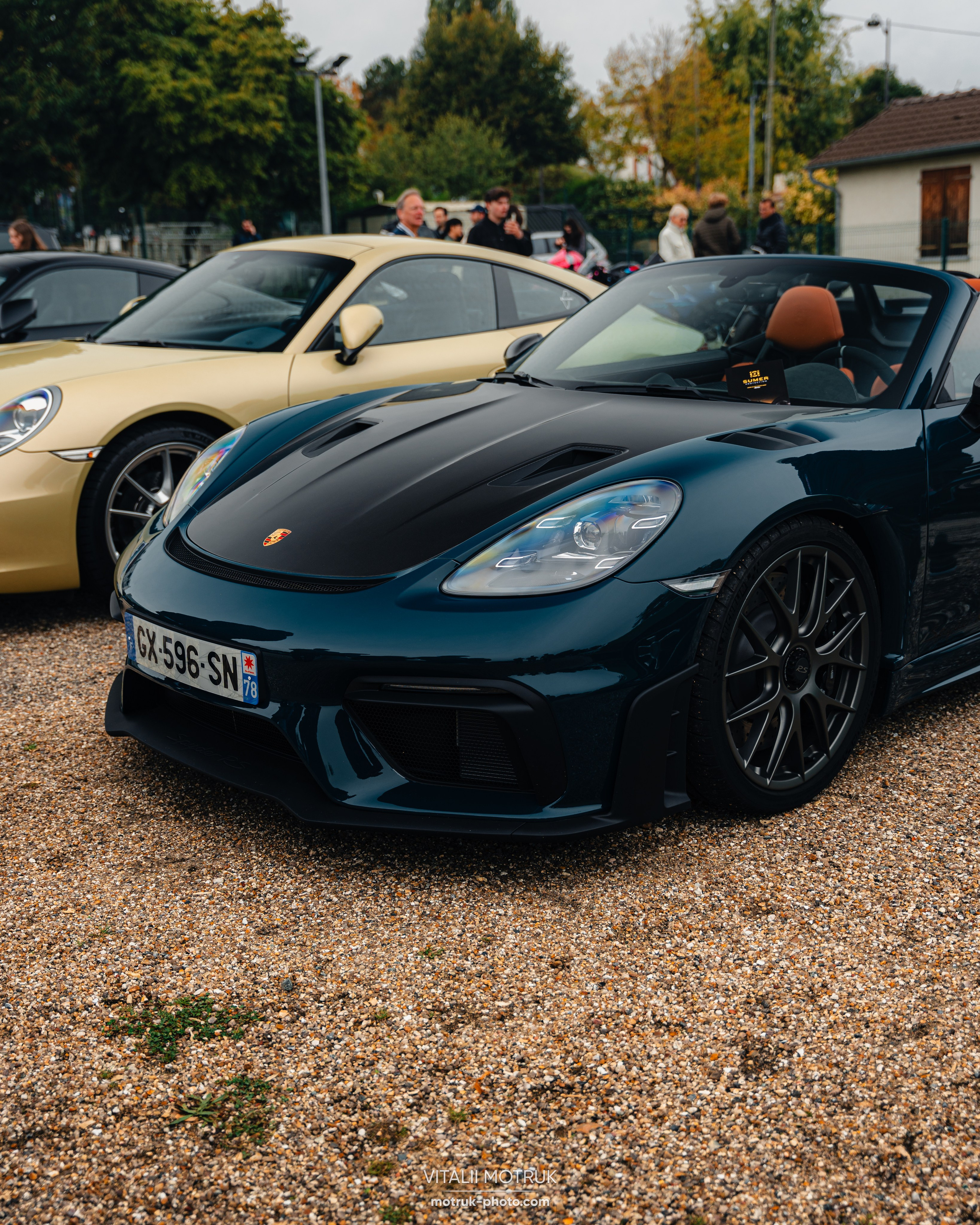 Cars and Coffee 29 septembre 2024. Photographe de voitures à Paris — Vitalii Motruk