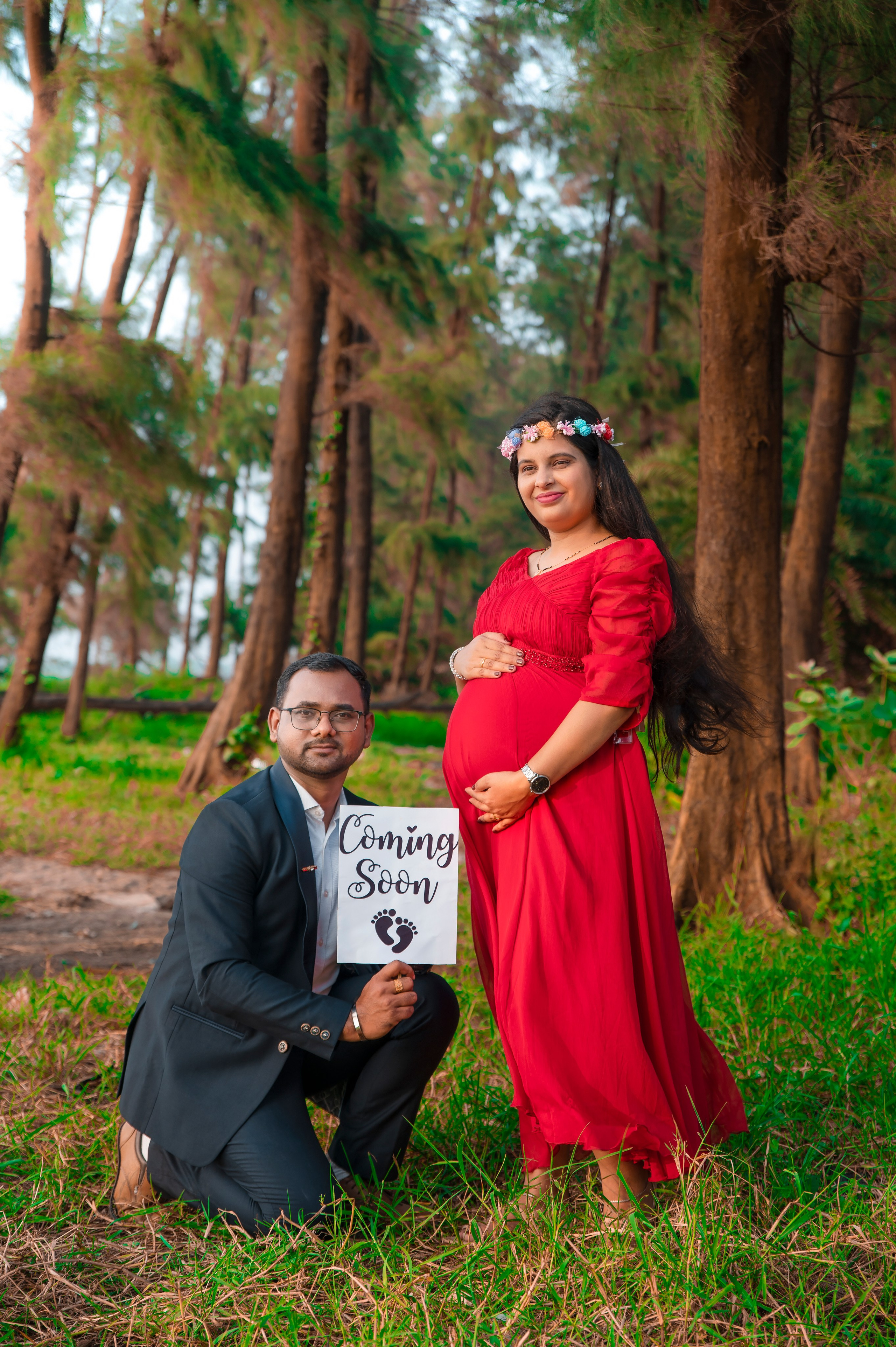 Maternity shoot. “Ajay Digital Photo Studio — Capturing Timeless Wedding Moments”