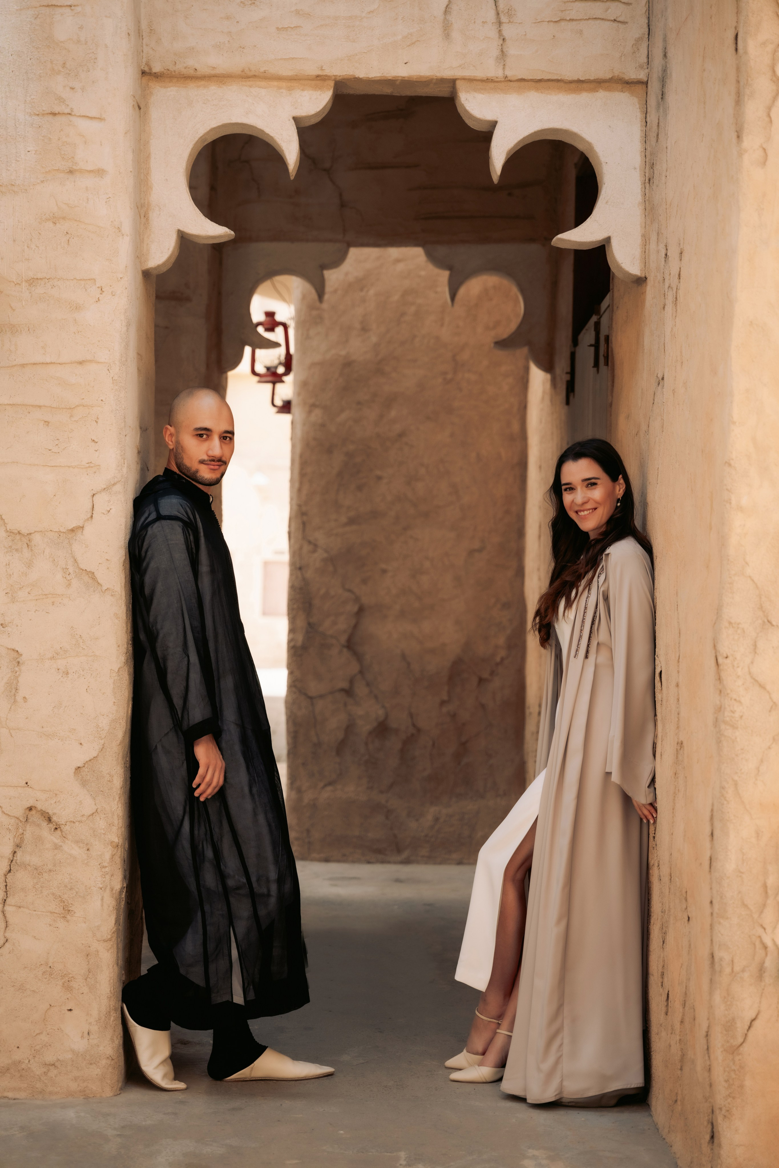 Old Dubai, New Love. Angela Iakovleva — Family Photographer in Dubai