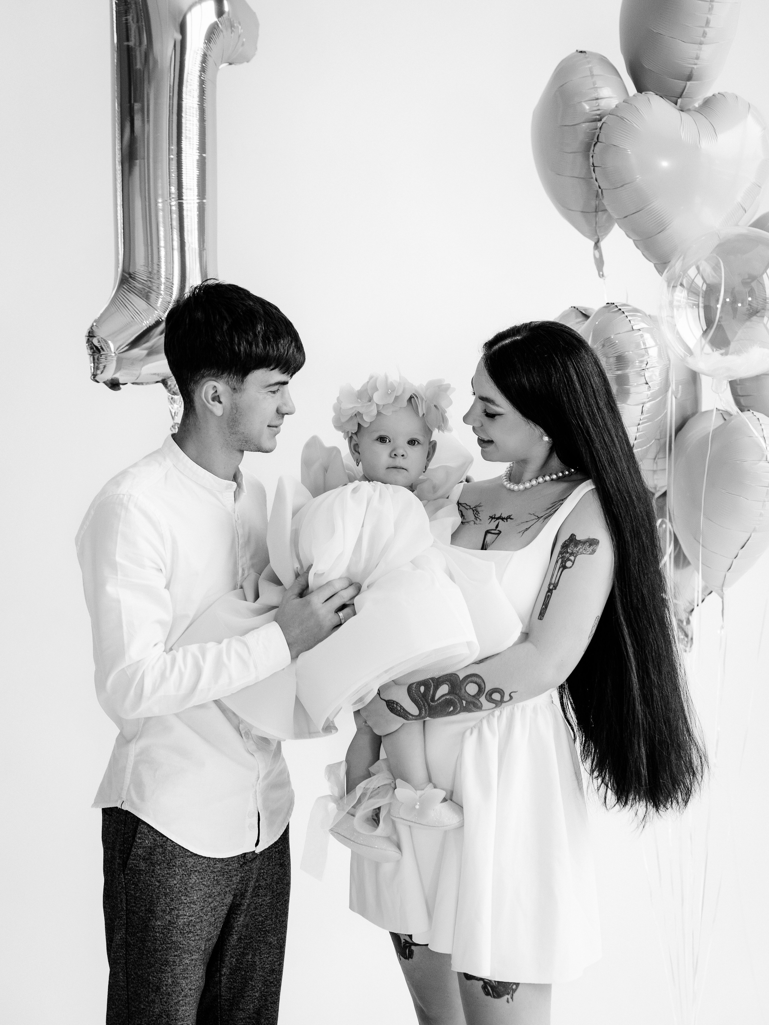 First birthday photoshoot Veronika