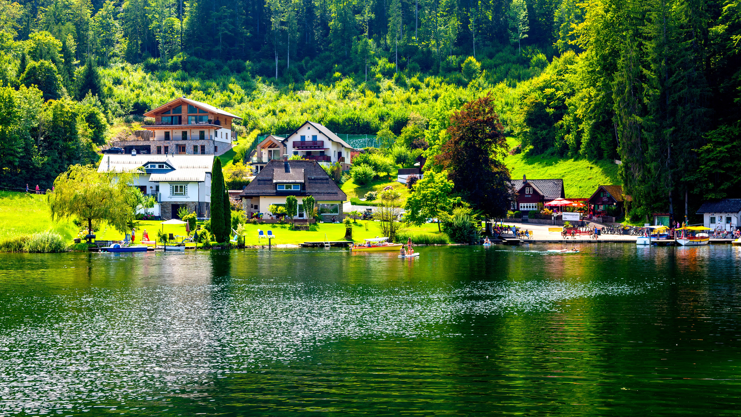 196.Lunzer See.Austria.20.8.2025. Путешествия в формате 360......