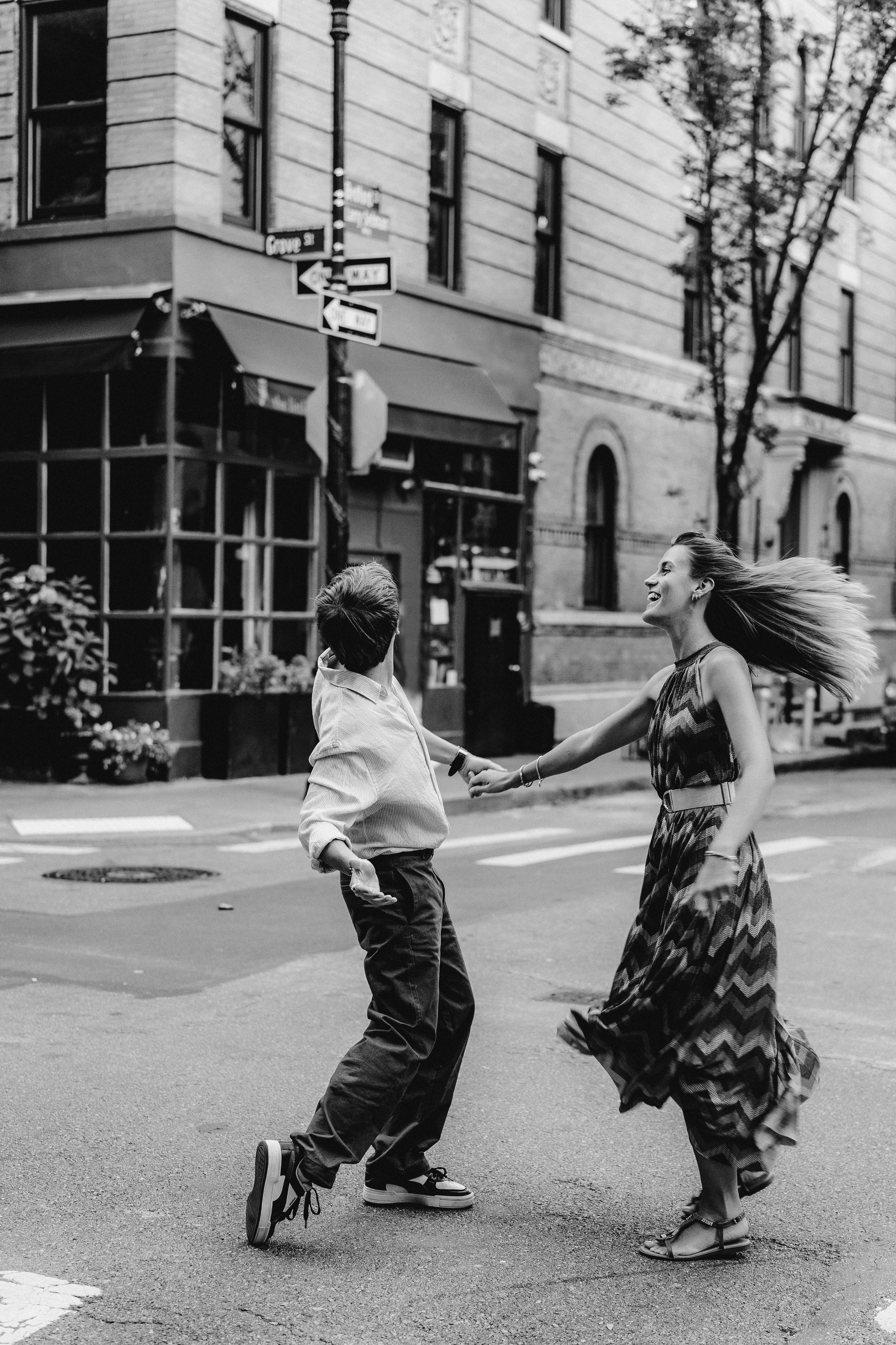 Photoshoot for a couple in New York City. M Atelier | Art Portraits