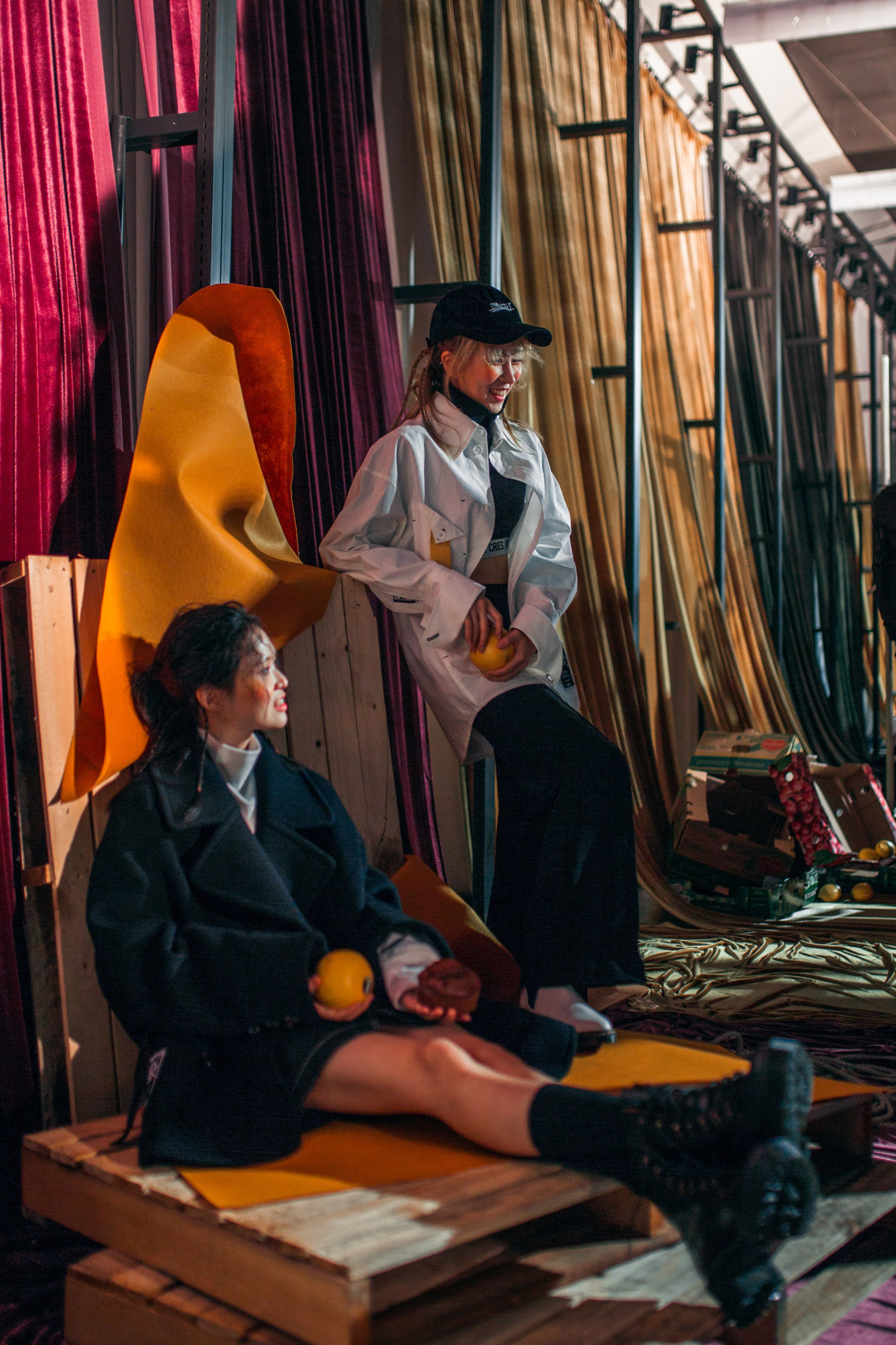 Seoul fashion week 2014 (CRES. E DIM show). Portrait photographer in South Korea Olga Lian