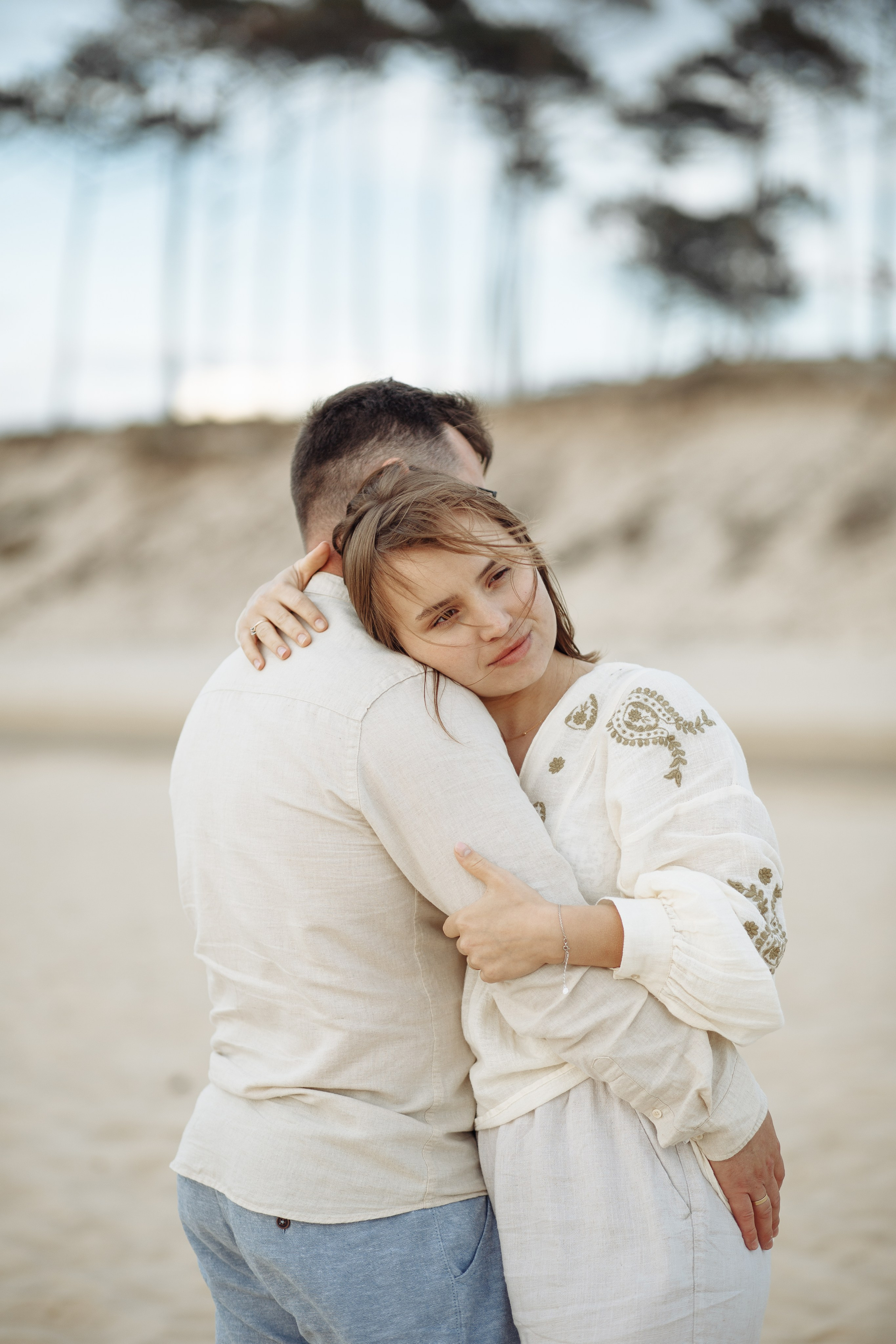 Couple photo session at Dune du Pilat