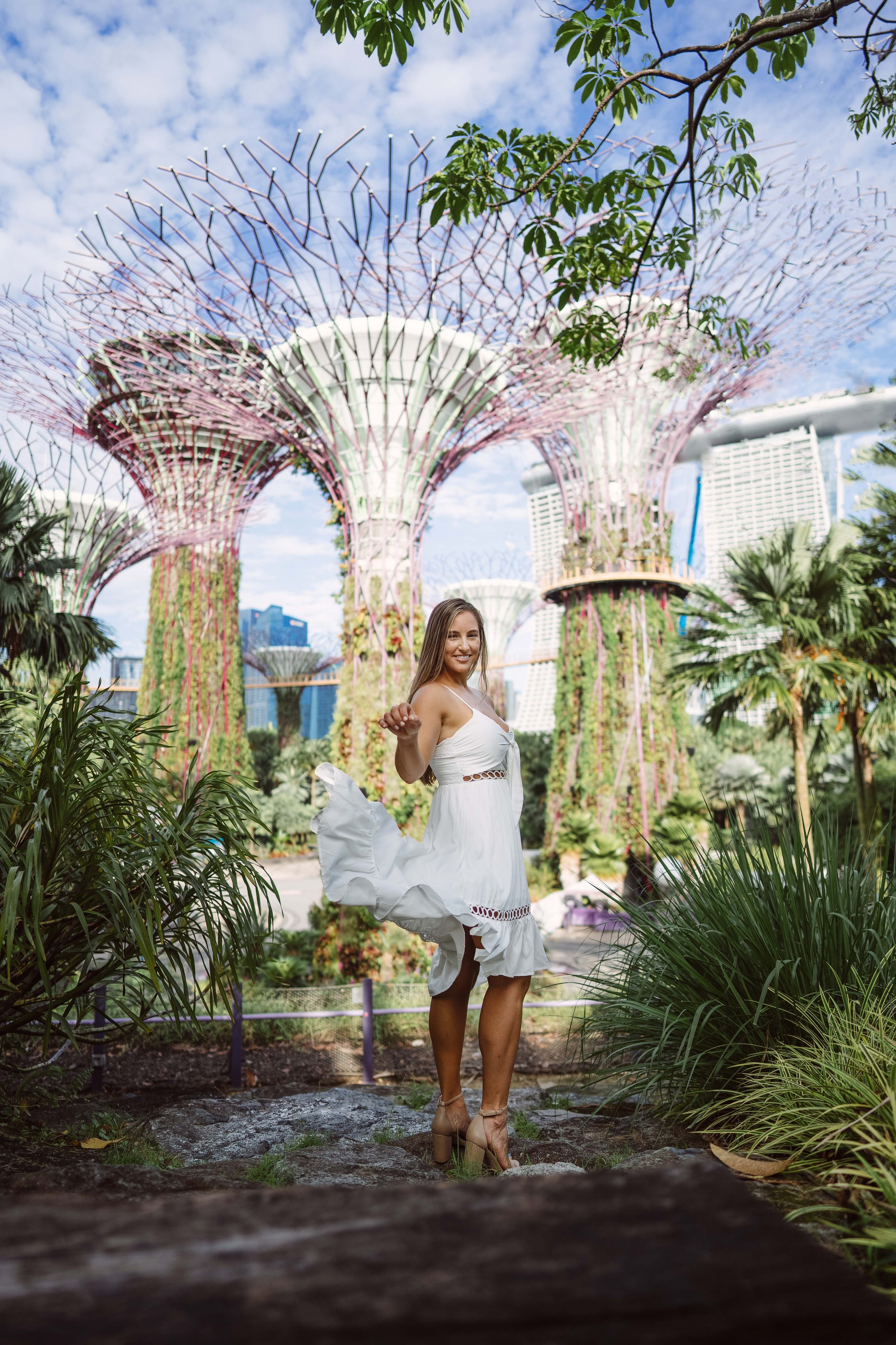 Family. Dasha in Singapore