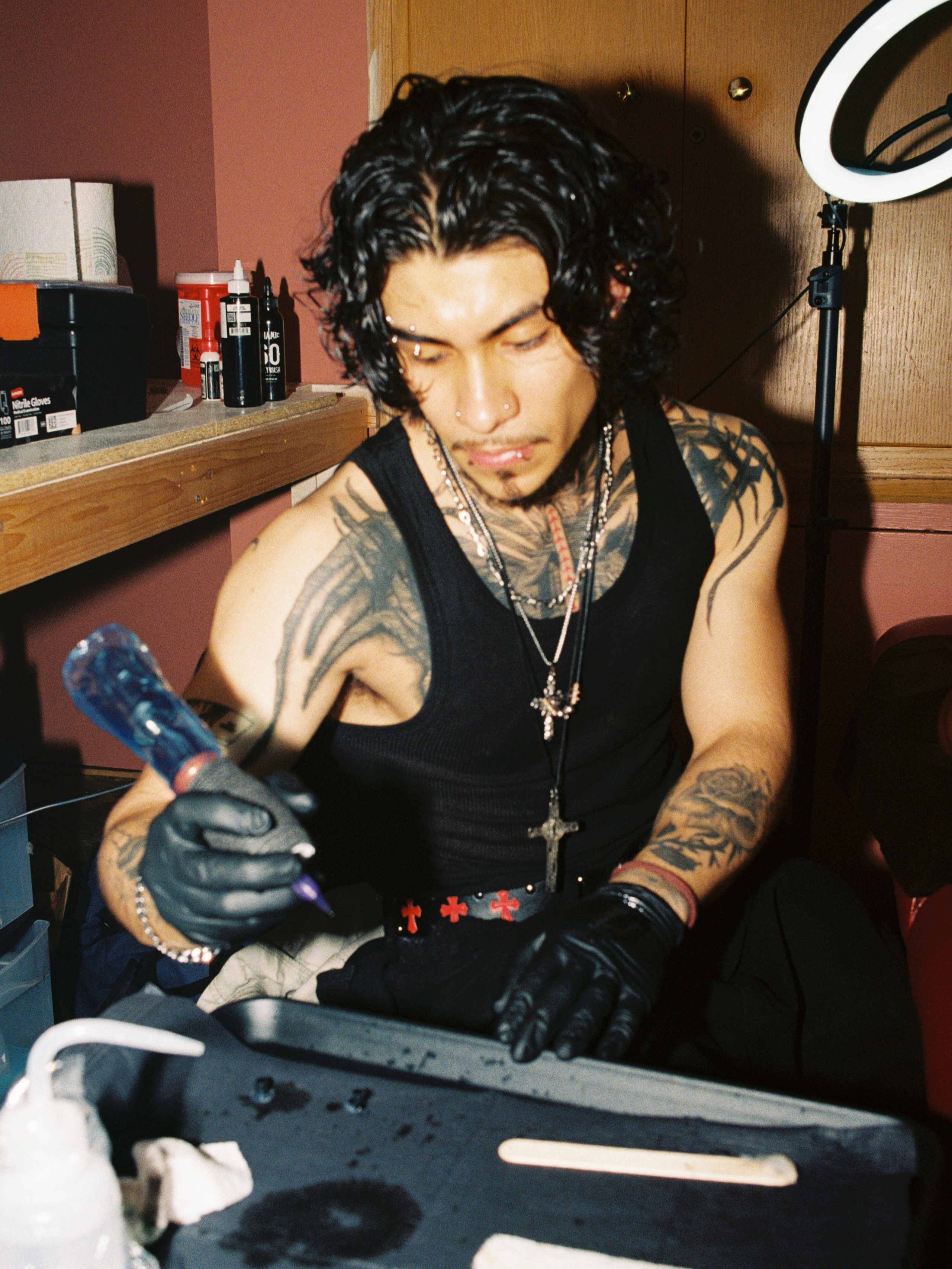 BEHIND THE SCENES. 35mm Photography by Brad Zgonena based in Chicago, IL