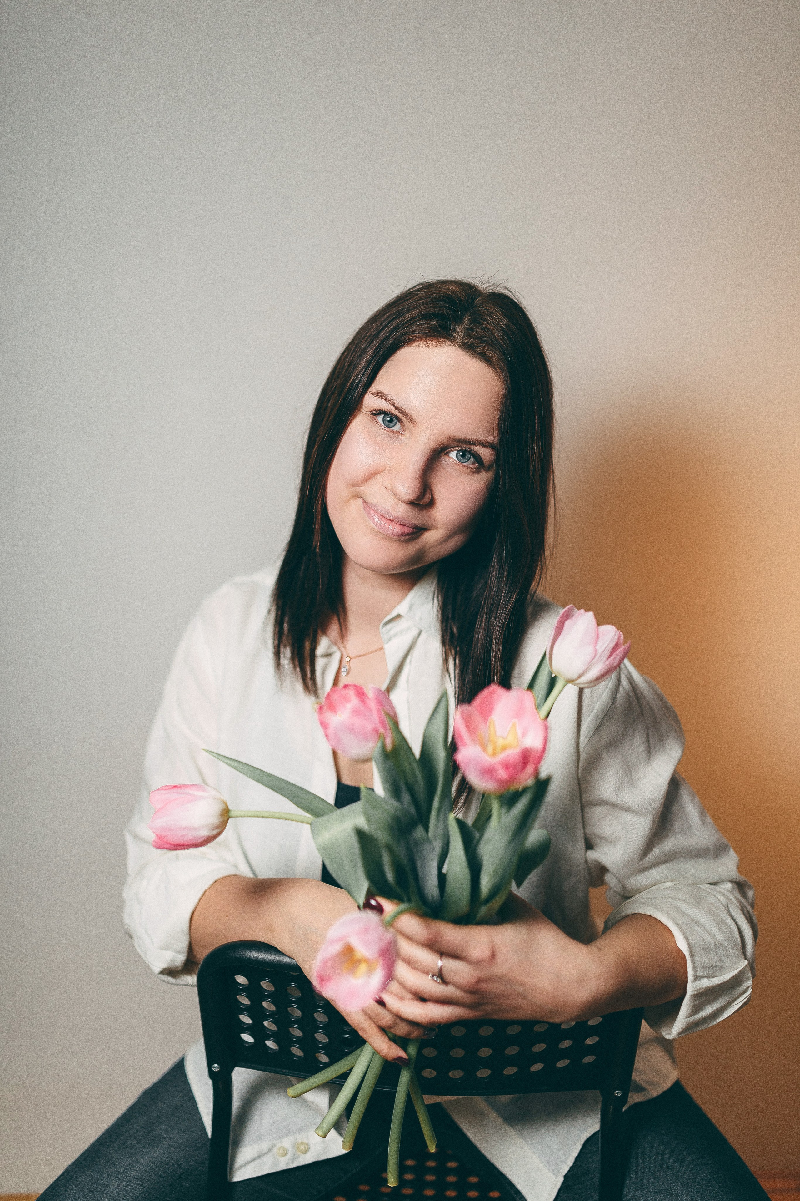 Individuāla ar tulpēm. Fotogrāfs Rīgā — Katerina Gordik