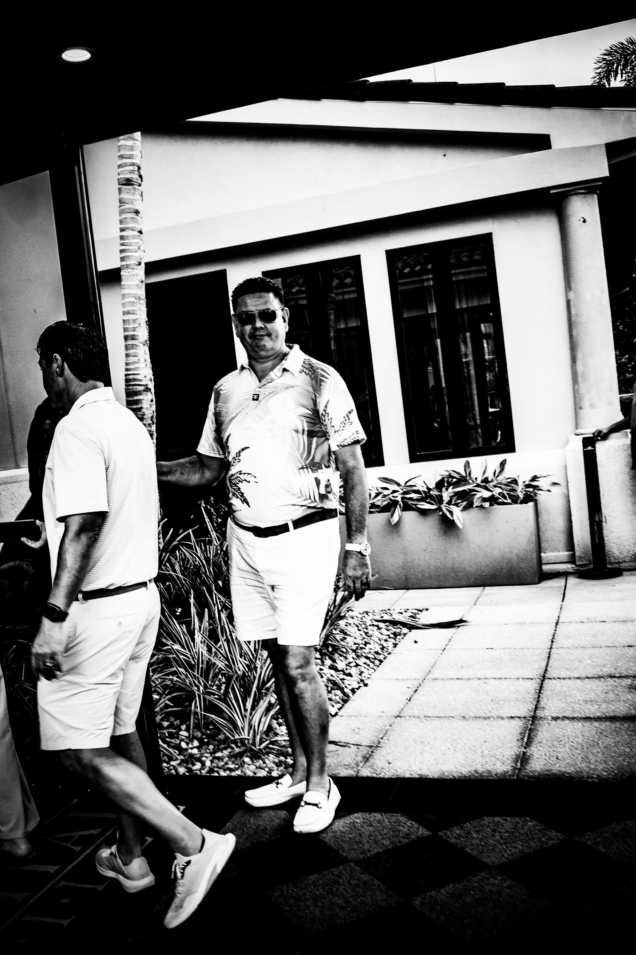 Burn Black and White Series. Out and About 239