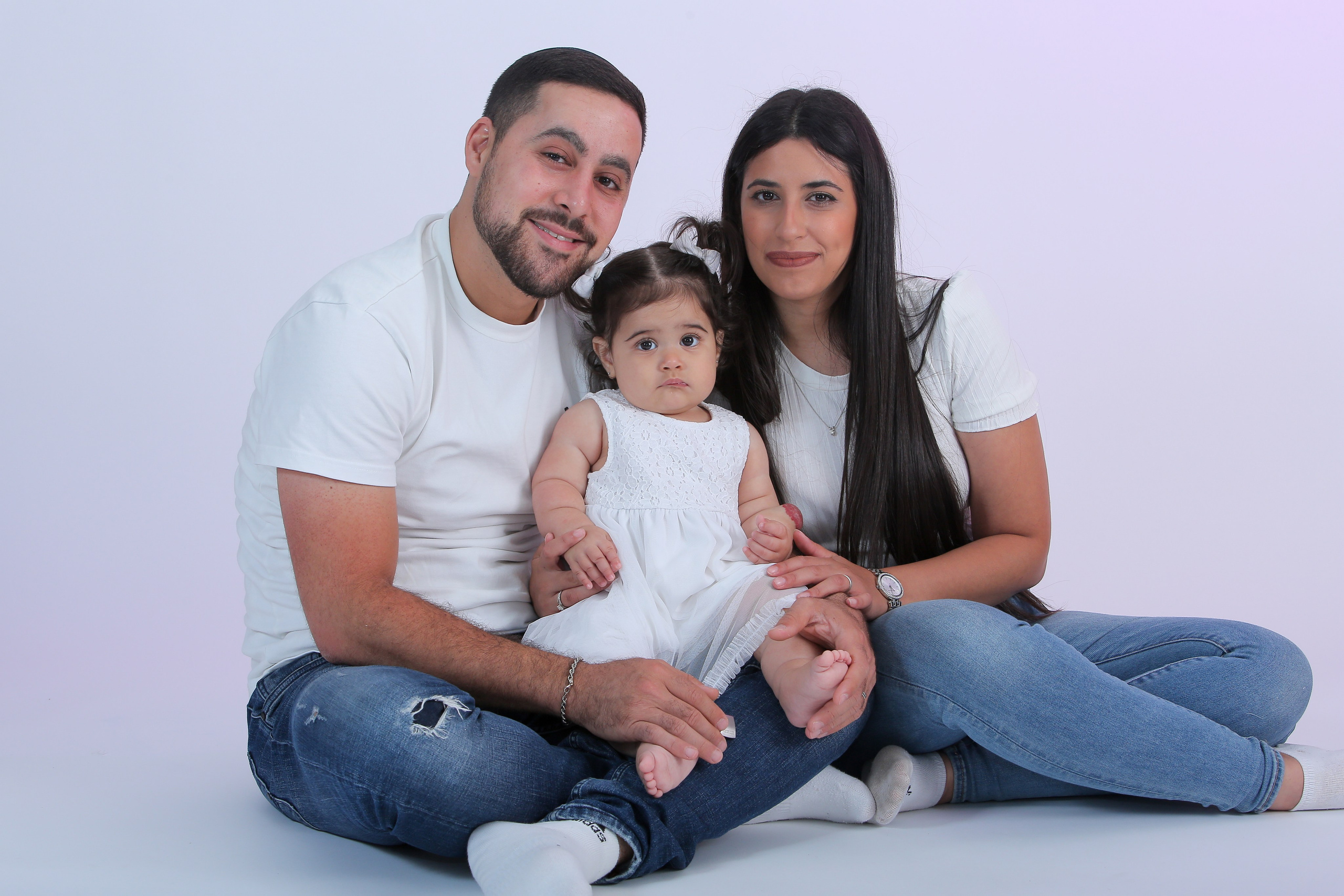 נועה בת שנה. Wedding and events photographers Studio Shalom