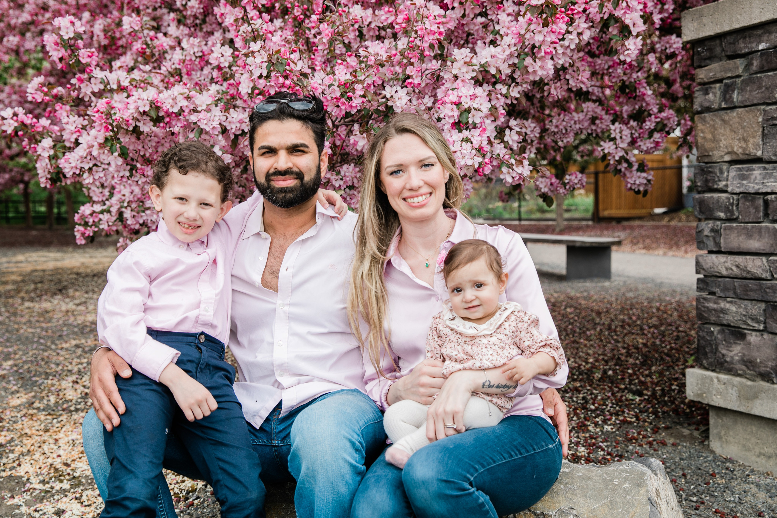 Tatiana T. Cherry Blossom. Ching Li Photography