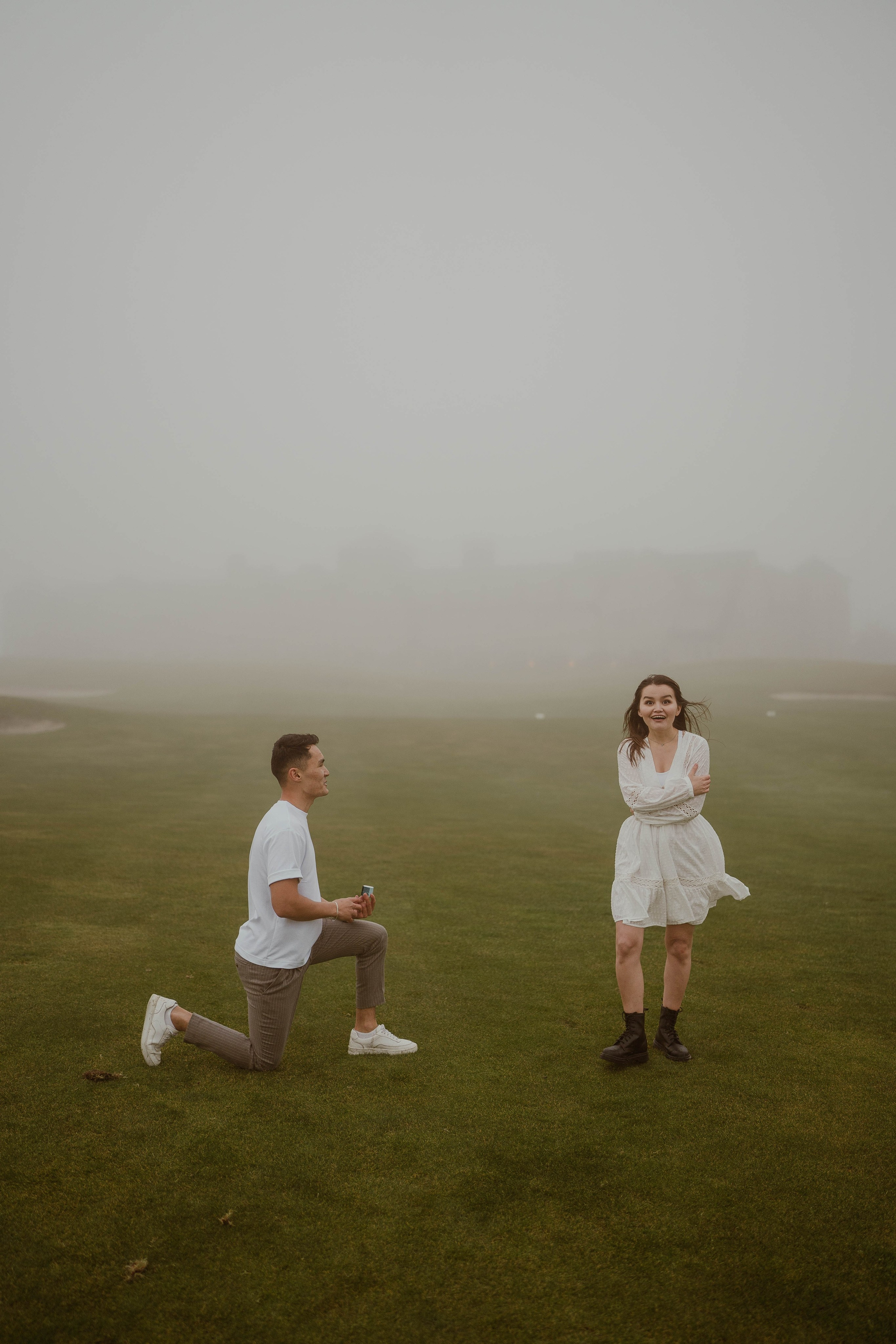 Surprise Proposal Session at Half Moon Bay. Soulo Photography | San Francisco Bay Area Based Photographer
