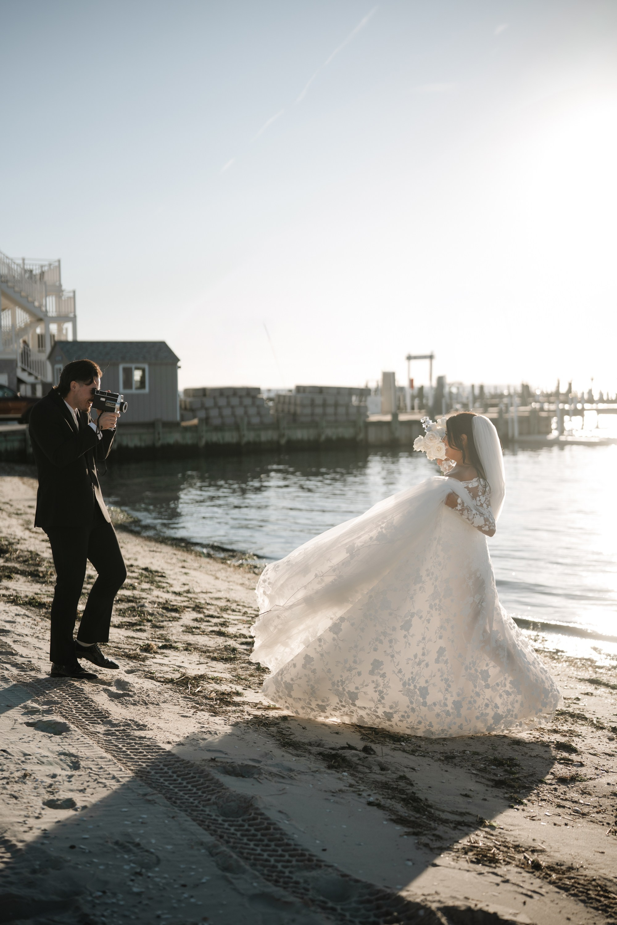 Christina and Ryan’s wedding. Long Beach Island, NJ. Portrait and wedding photographer in New York