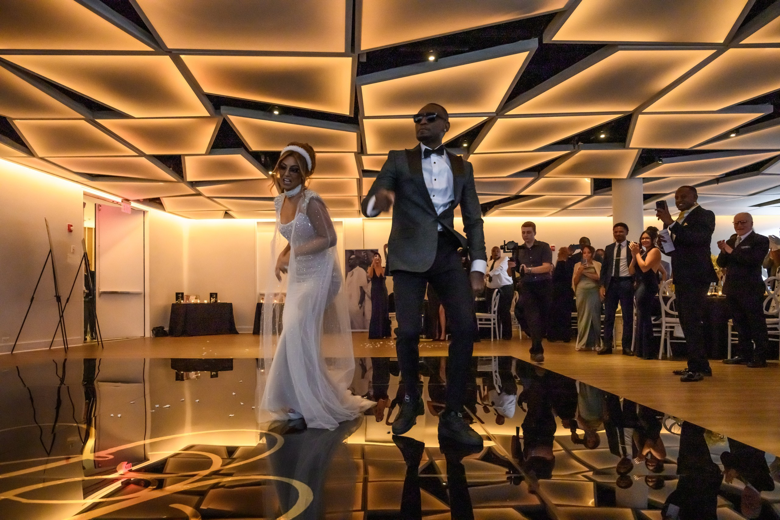 Briana & Kefim, Maritime Pars, Jersey City, NJ. Luxury Wedding Photography and Cinematography