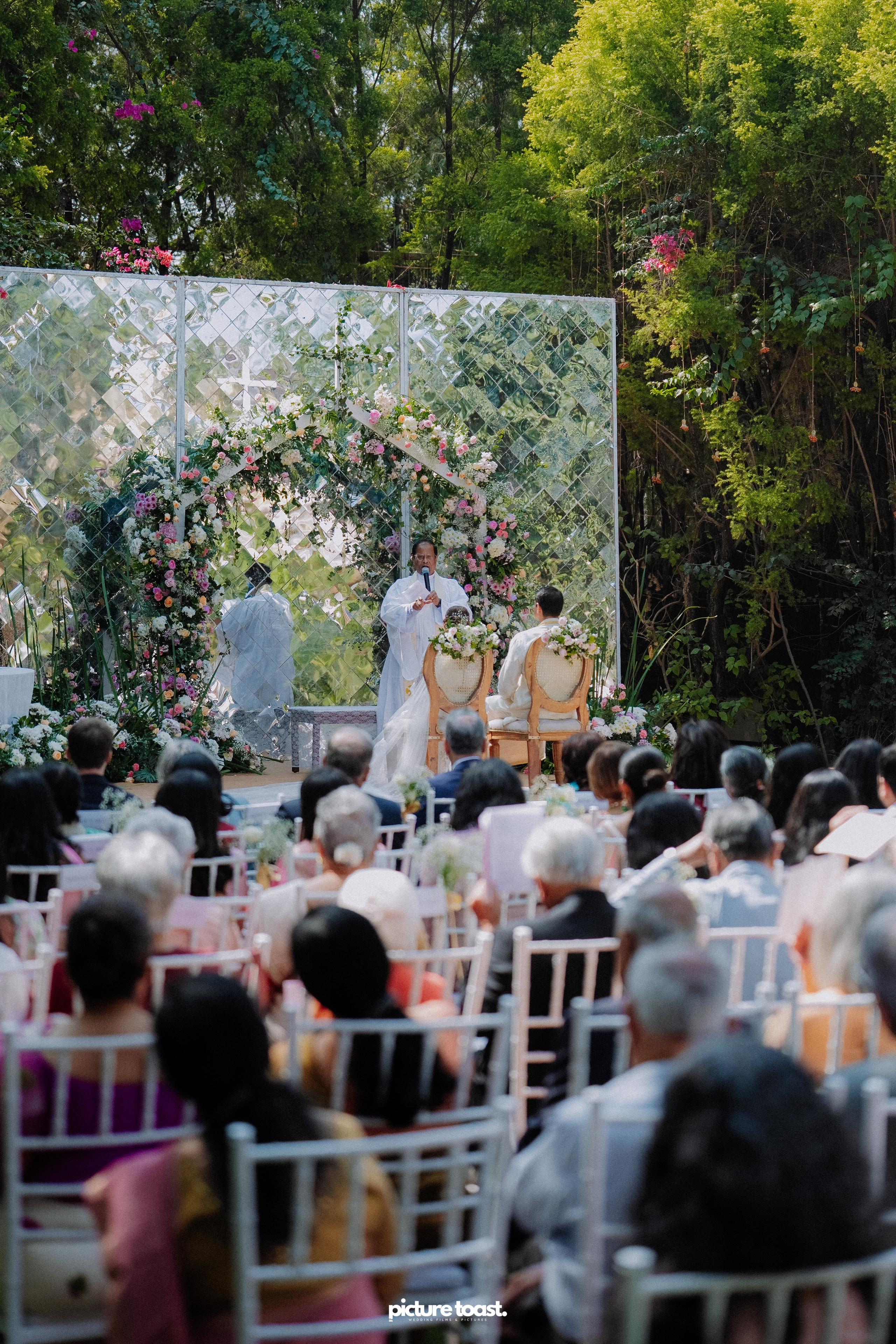 Blessing of Rajiv & Aashna. Fine art Wedding Photographers in India & Canada