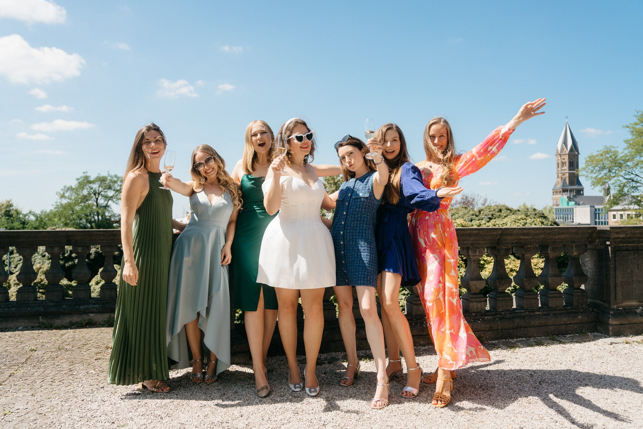 Schloss Bensberg. Hochzeitsfotograf, Familienfotograf Stuttgart, Deutschland. Alex Popov