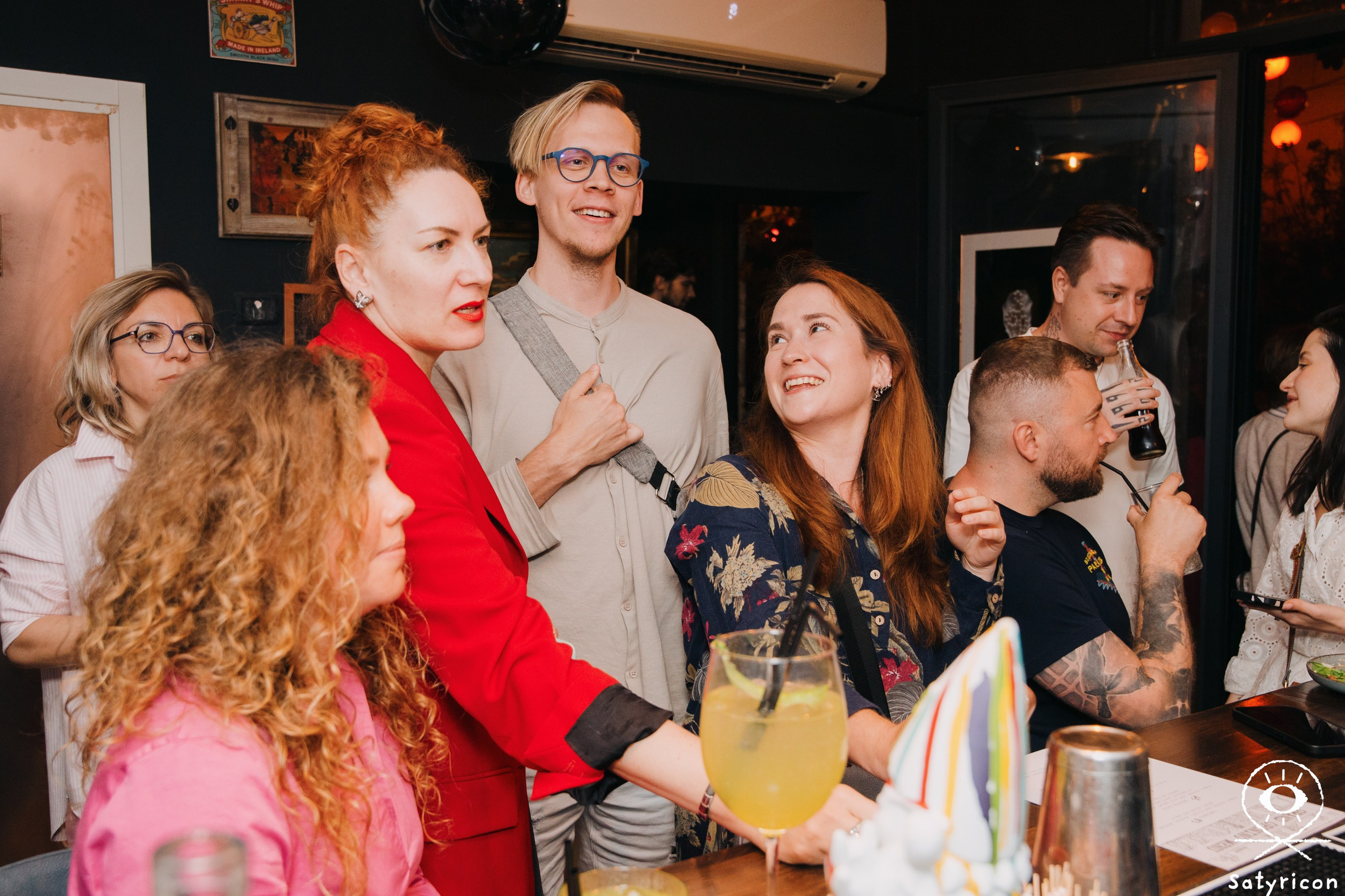 Открытие Гастробара Satiricon Haifa. Портретный и репортажный фотограф в Израиле Рома Бирман