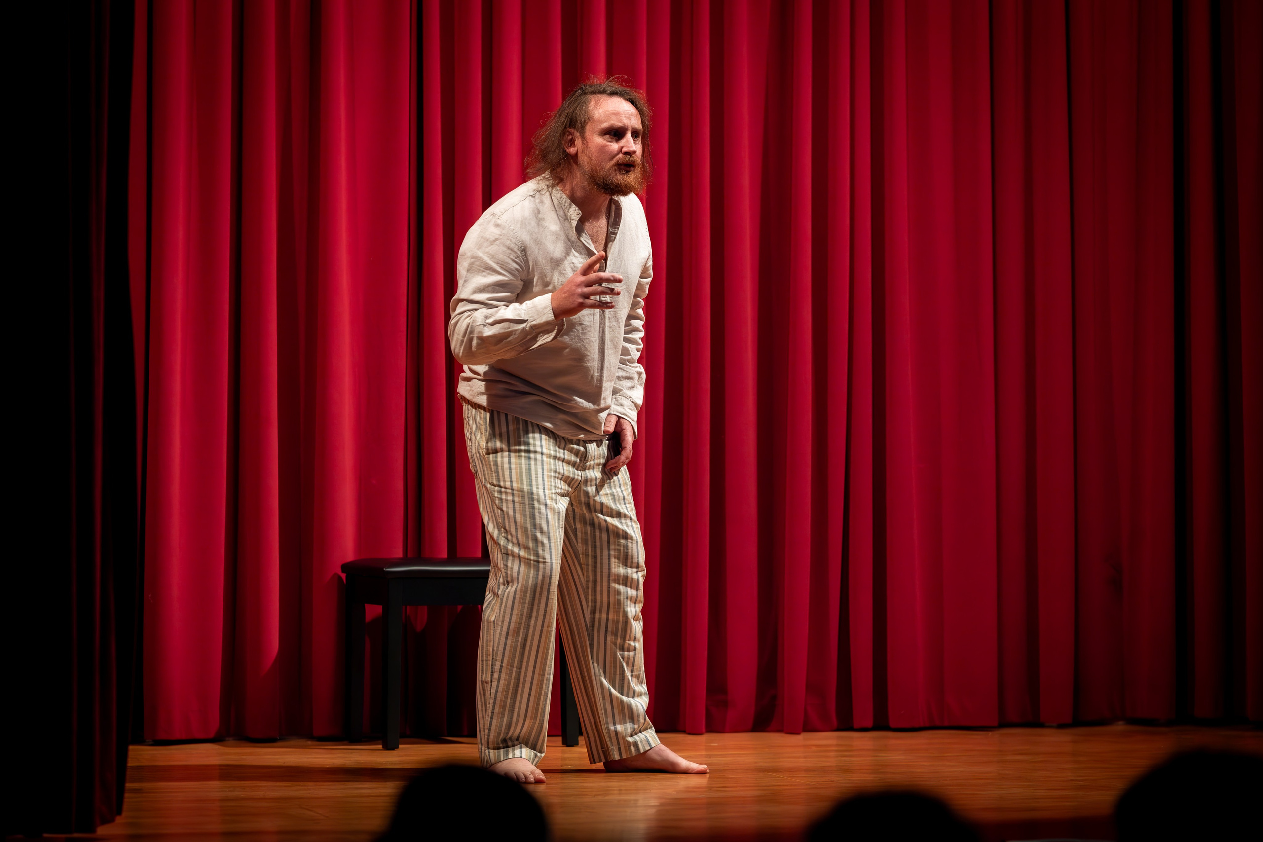 Лесь Курбас. Розумний Арлекін. Reportage concert portrait photography in the San Francisco Bay Area