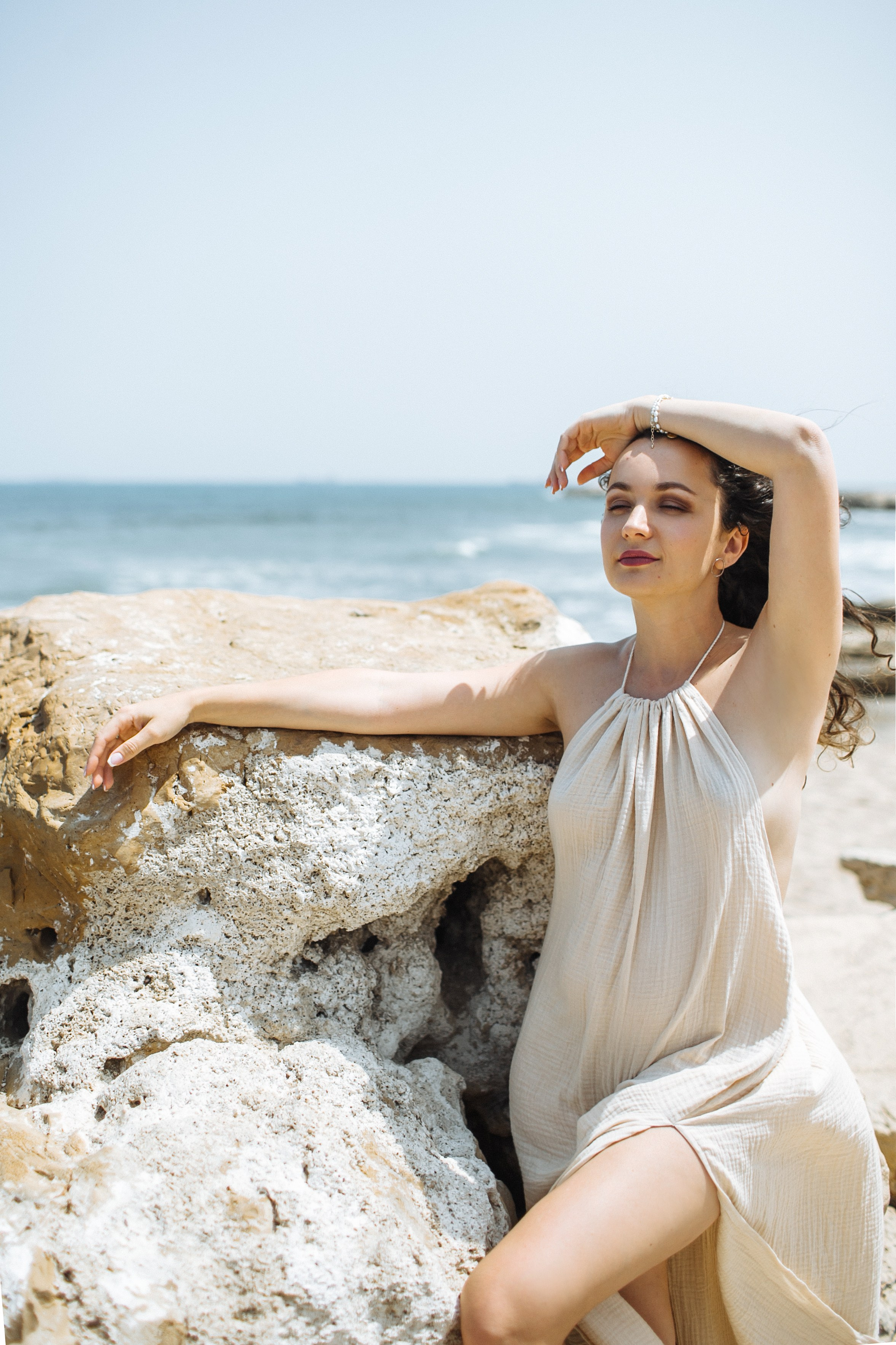 Morning in Bat Galim. Family photographer in Israel