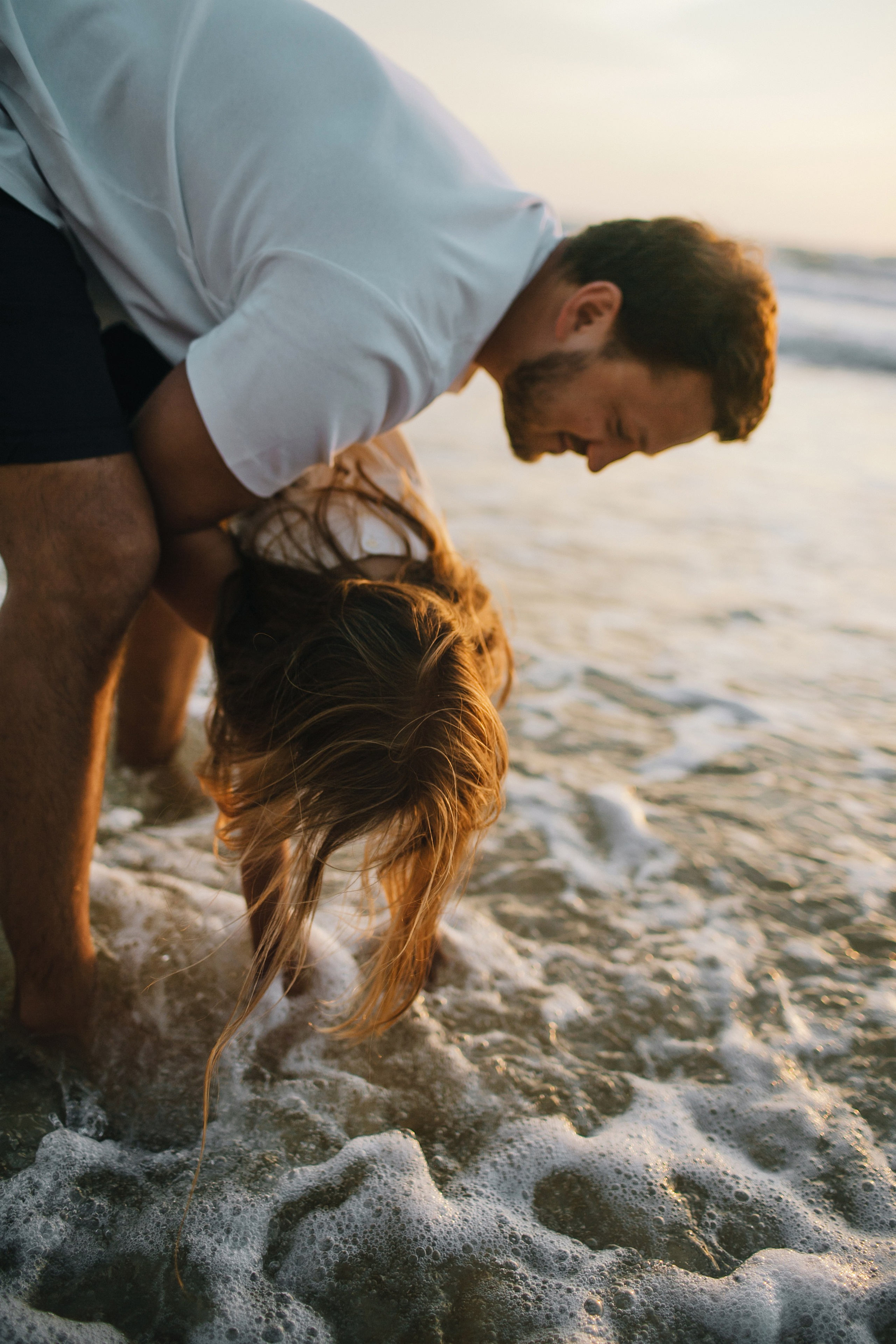 Bat Yam beach. Family photographer in Israel