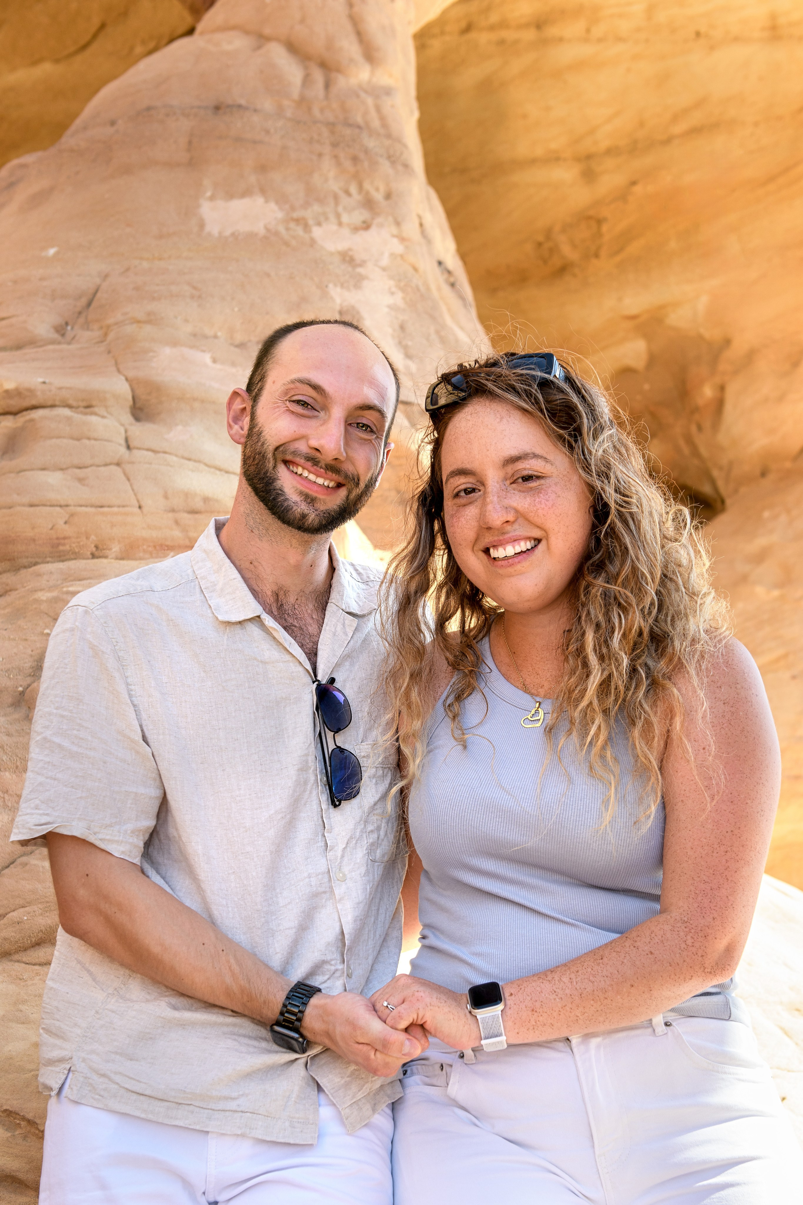 “She Said YES” in a Timna park for Lotan & Zohar. Family children pregnancy love stories photographer in Eilat Israel Olga Amchislavsky