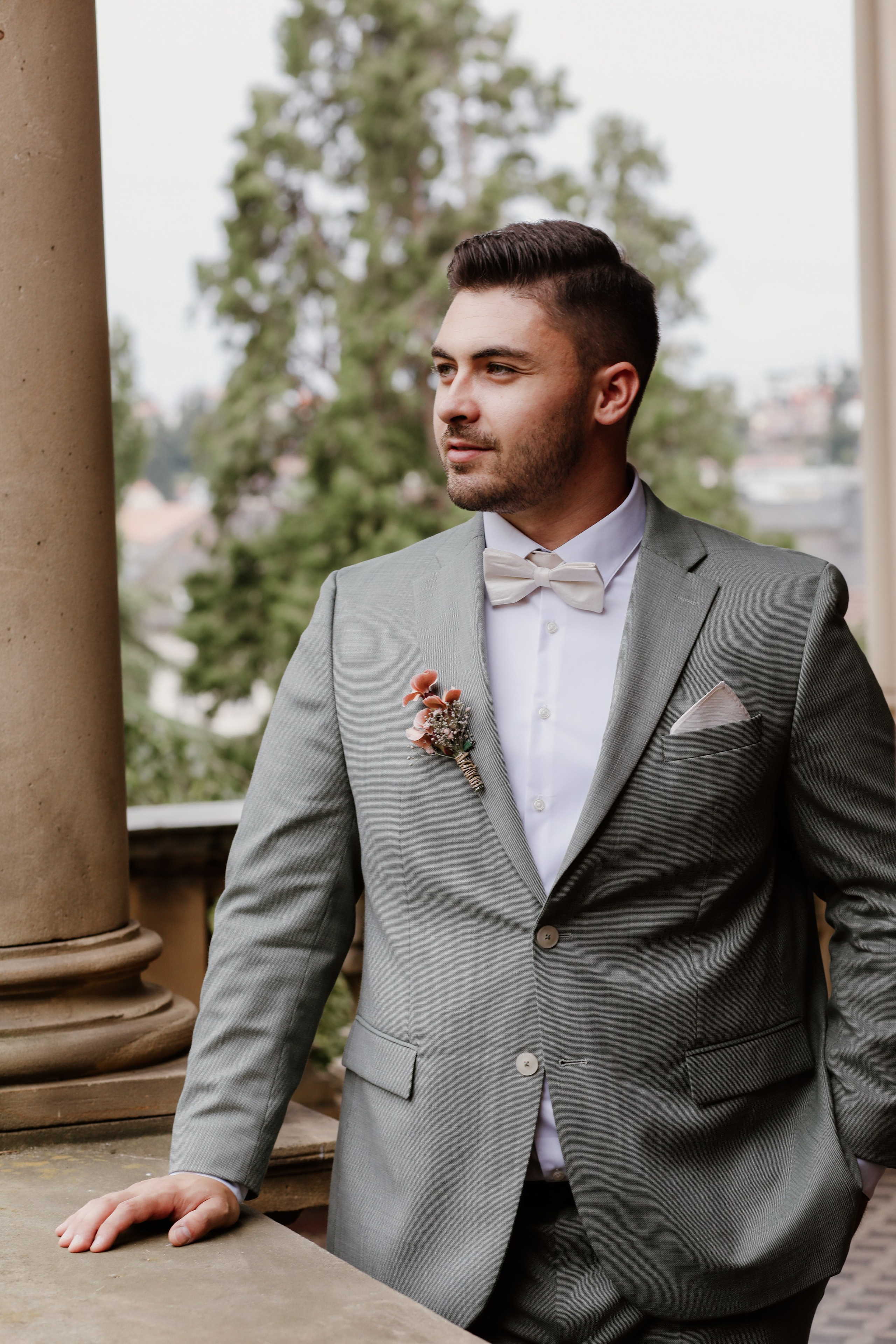 Emotionales Brautpaarporträt in Haßloch– Hochzeitsreportage Pfalz