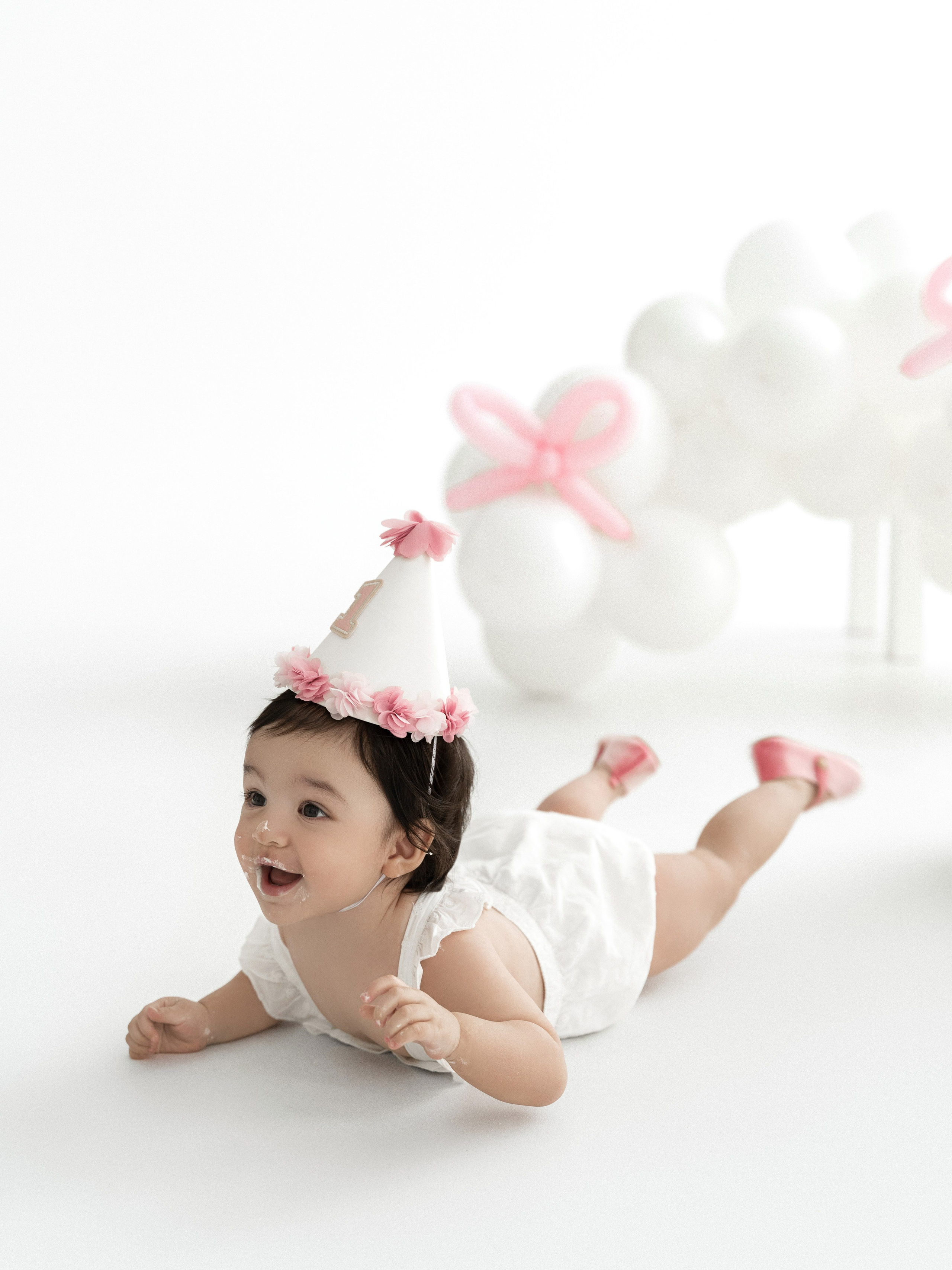 First birthday photoshoot Eva